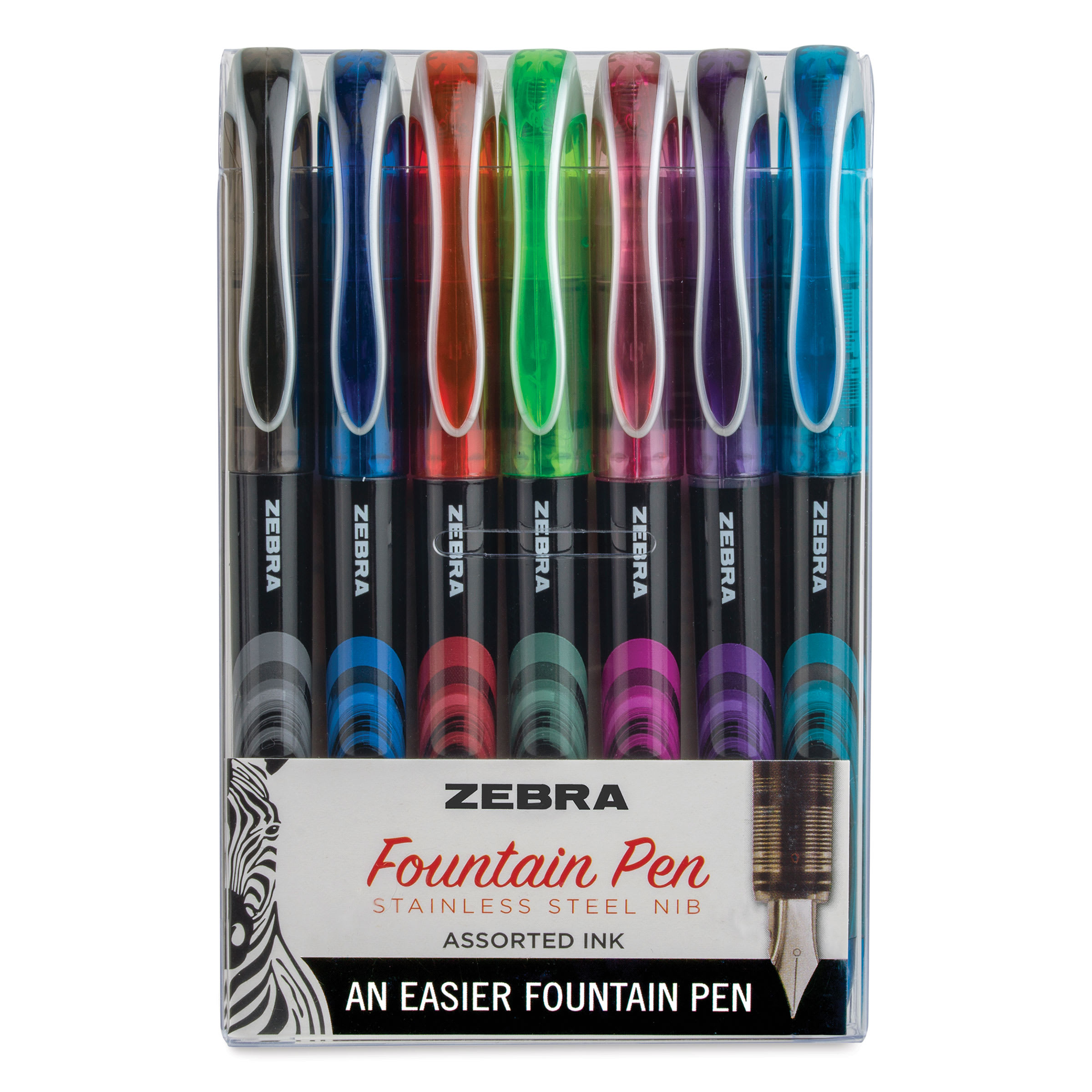 Zebra Fountain Pens and Set