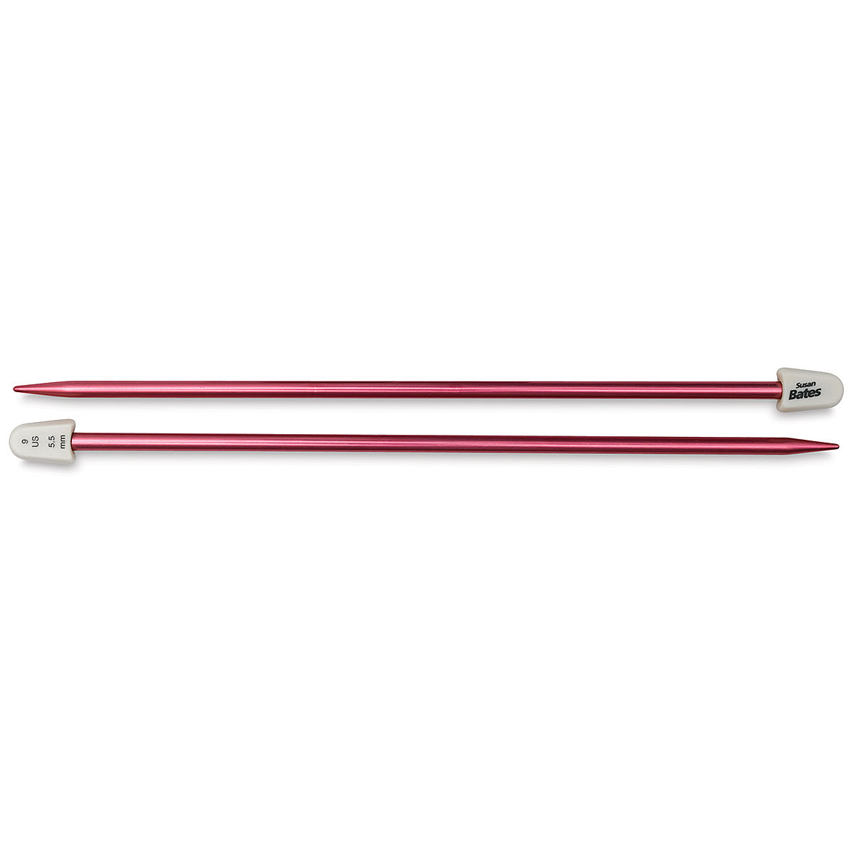 Susan Bates Silvalume Single Point Knitting Needles