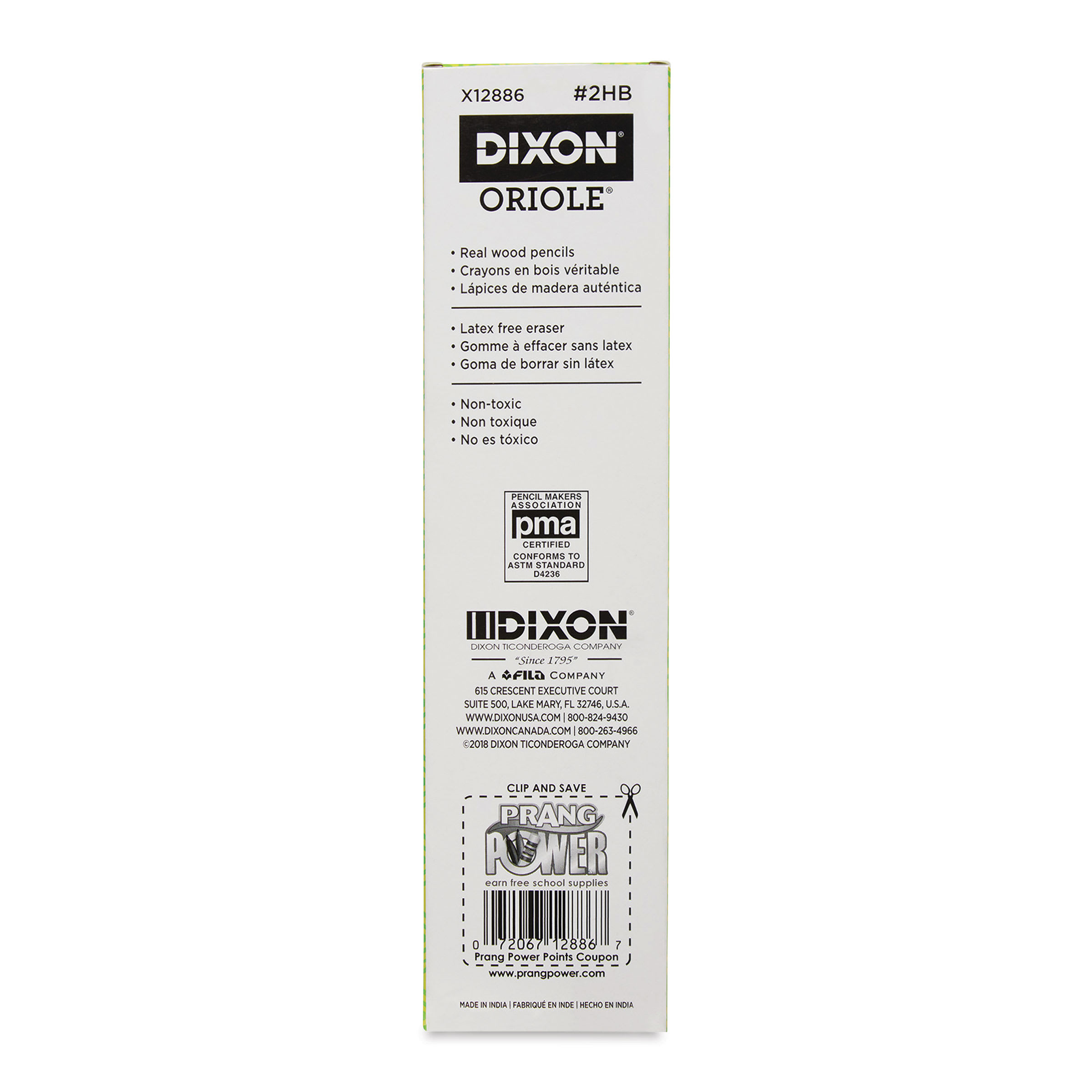 Dixon Oriole No. 2 Pencil Set | BLICK Art Materials