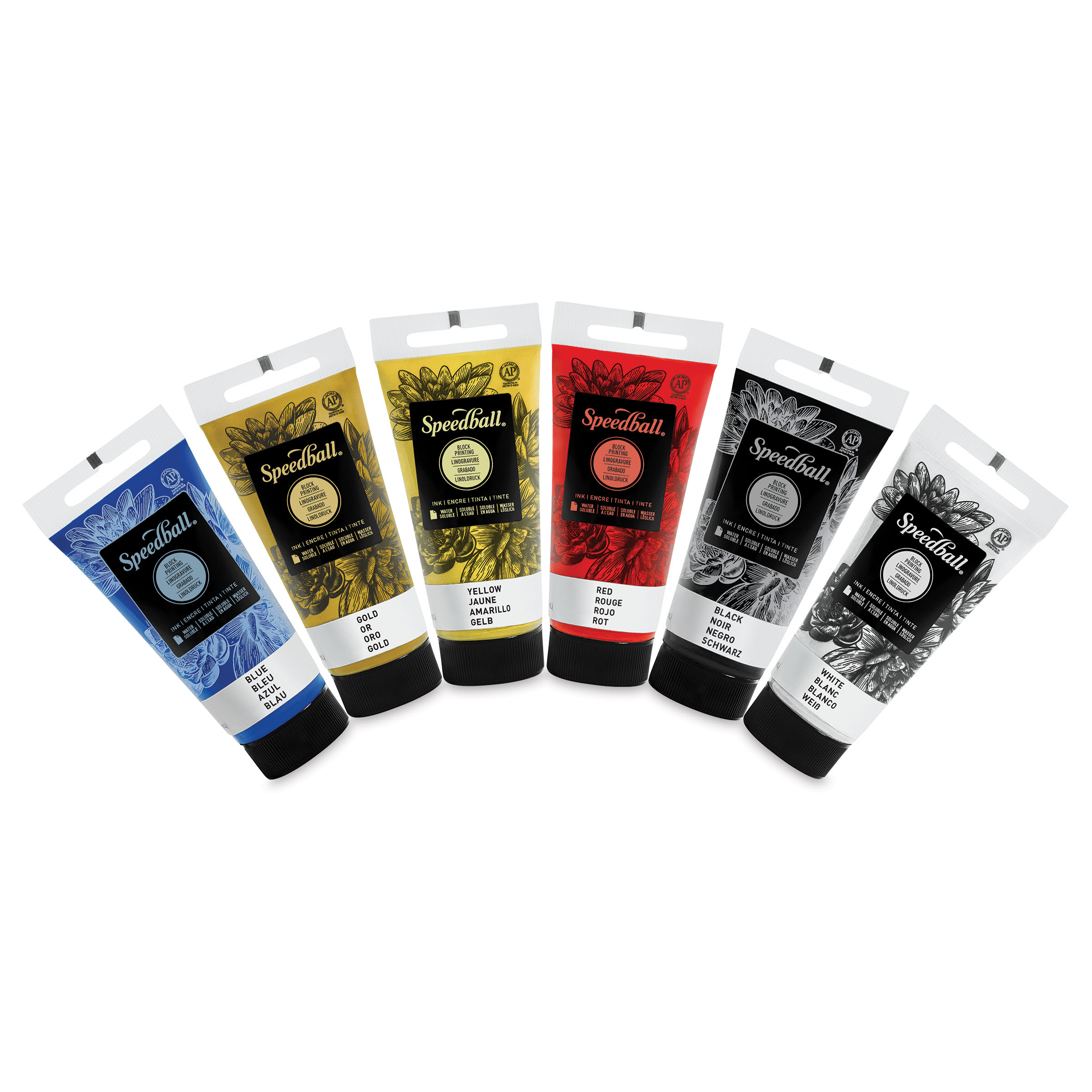 Speedball Water-Soluble Block Printing Inks and Sets