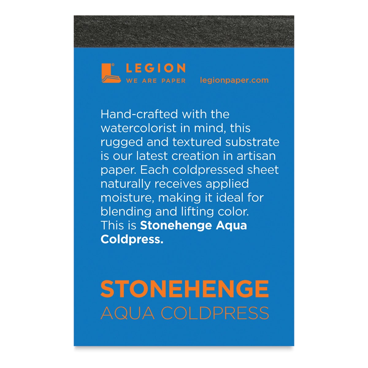 Legion Stonehenge Aqua Mini Pad - Cold Press, 2-1/2" x 3-3/4", 140 lb, 10 Sheets