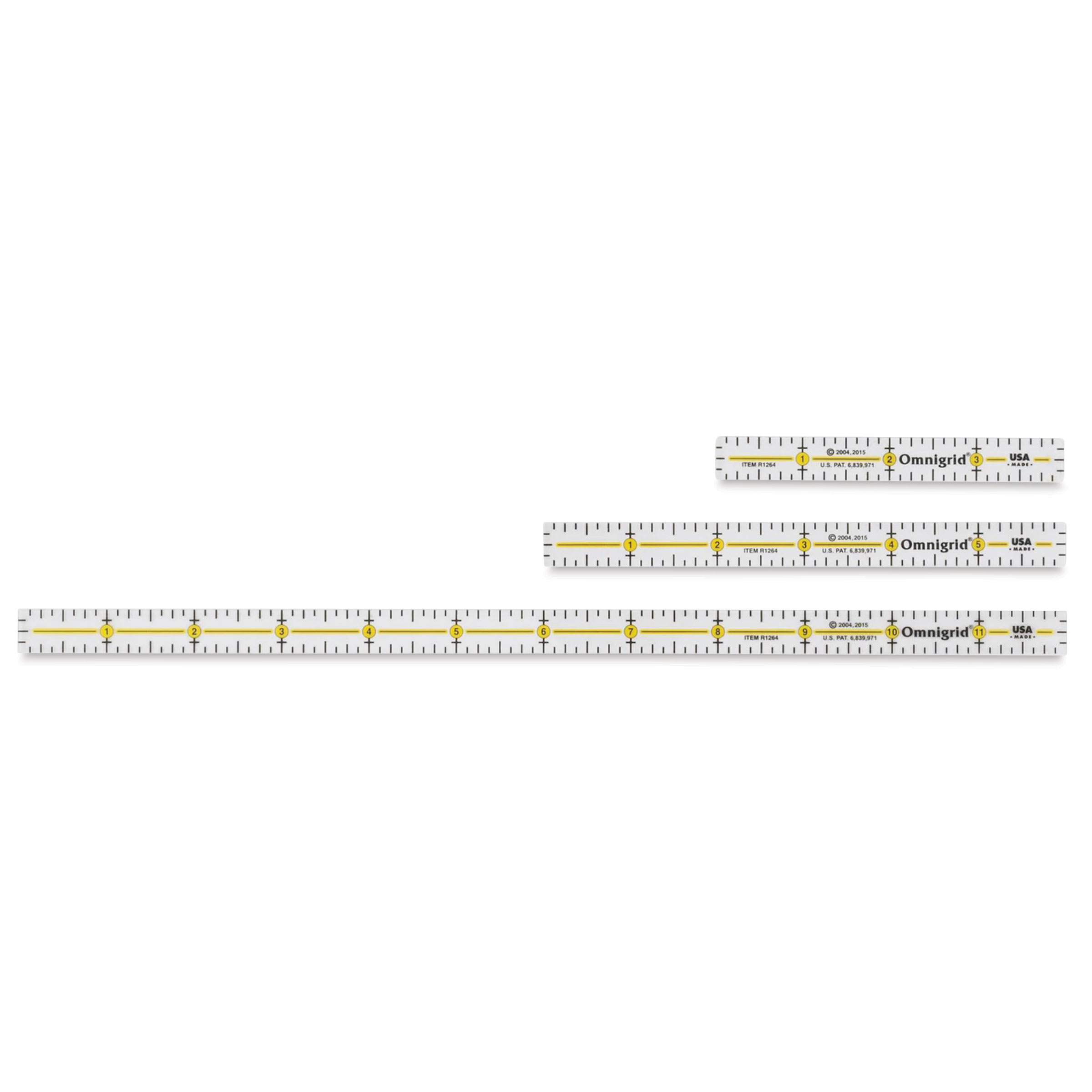 Omnigrid Marking Ruler Trio