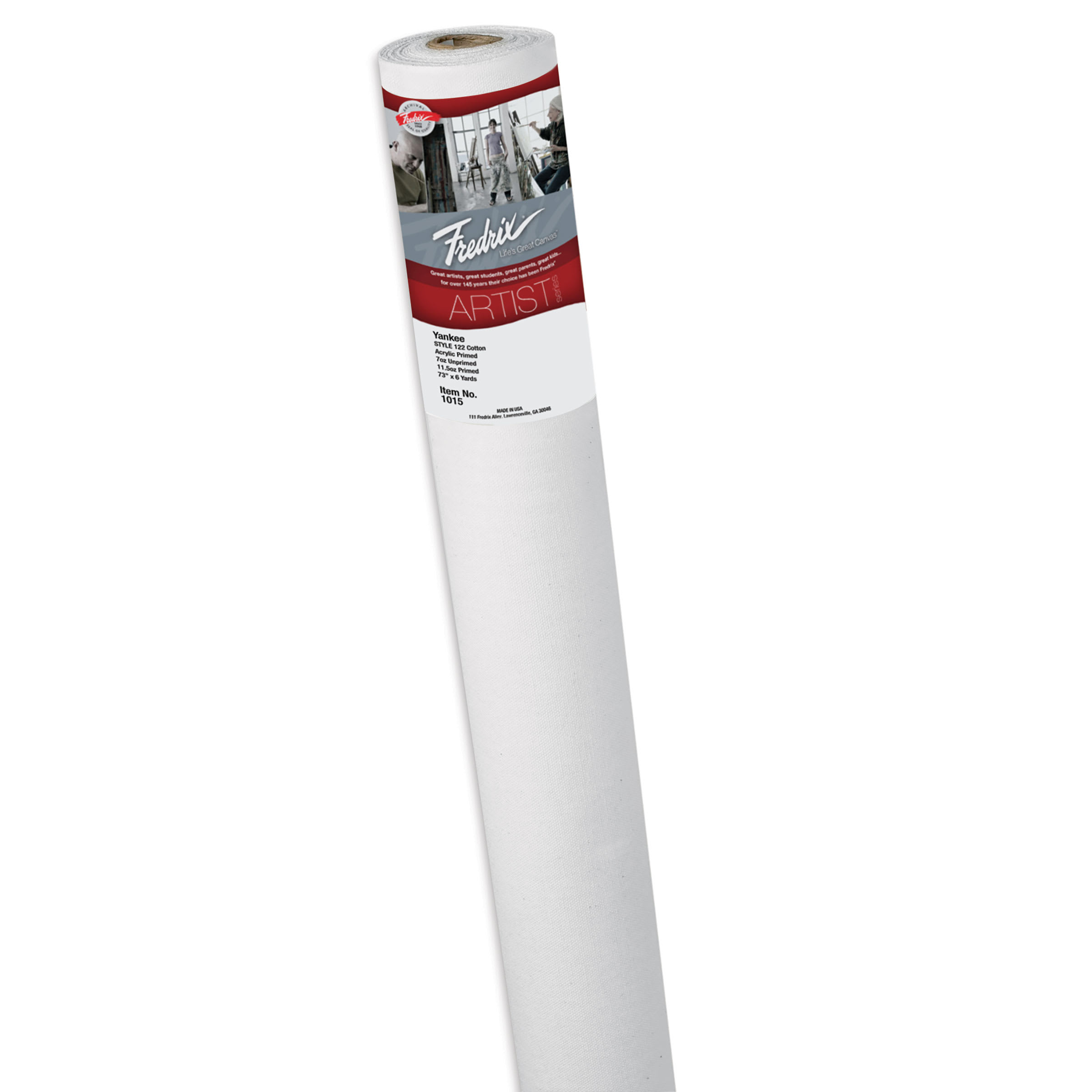 Fredrix Style 122 Yankee Acrylic Primed Cotton Canvas Rolls