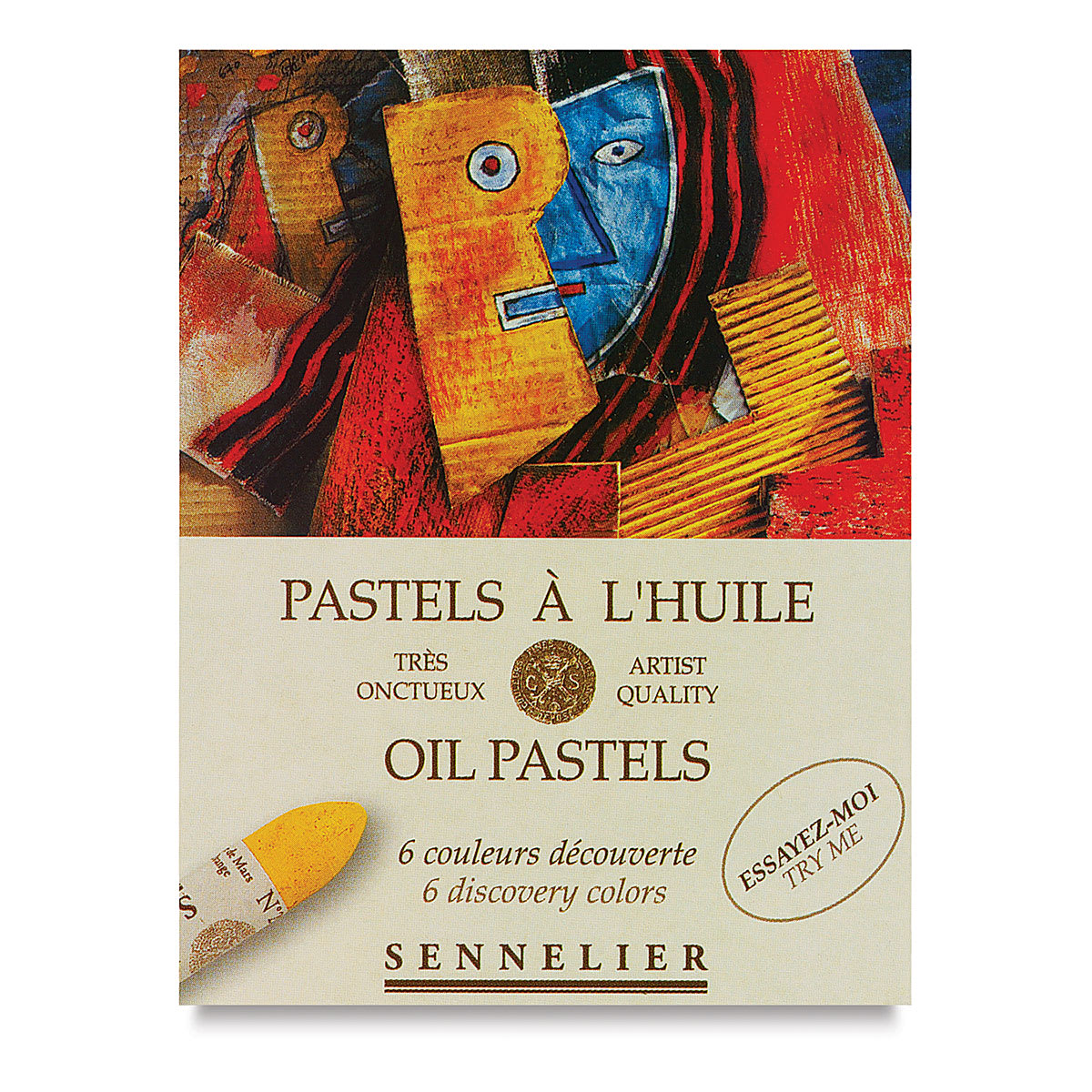 Sennelier Oil Pastel Set - Discovery Colors, Set of 6 | BLICK Art