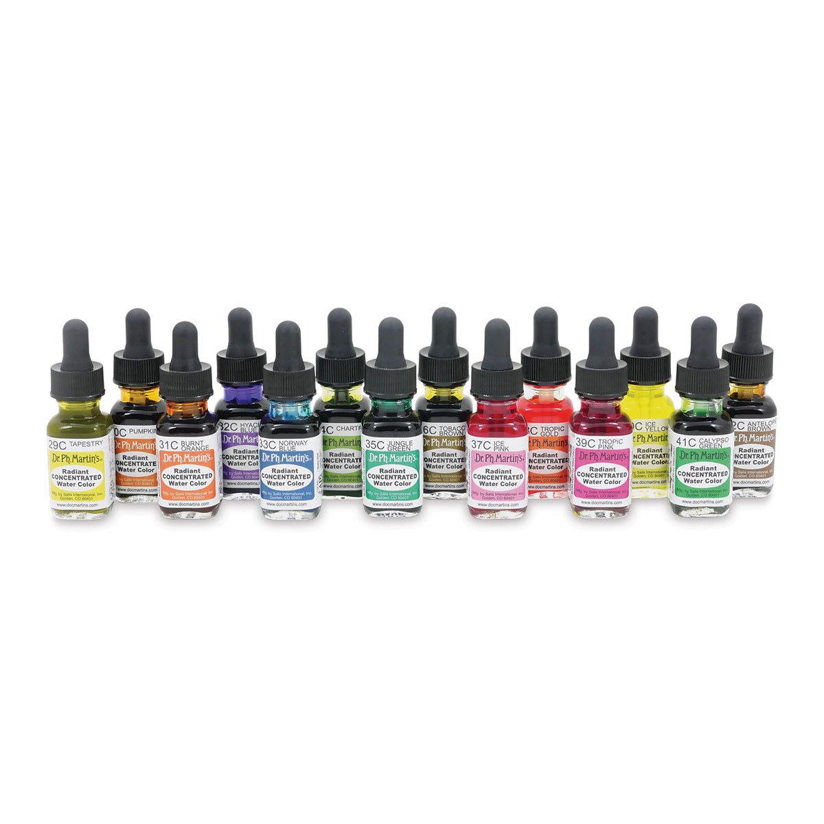 Dr. Ph. Martin's Radiant Concentrated Watercolors and Sets