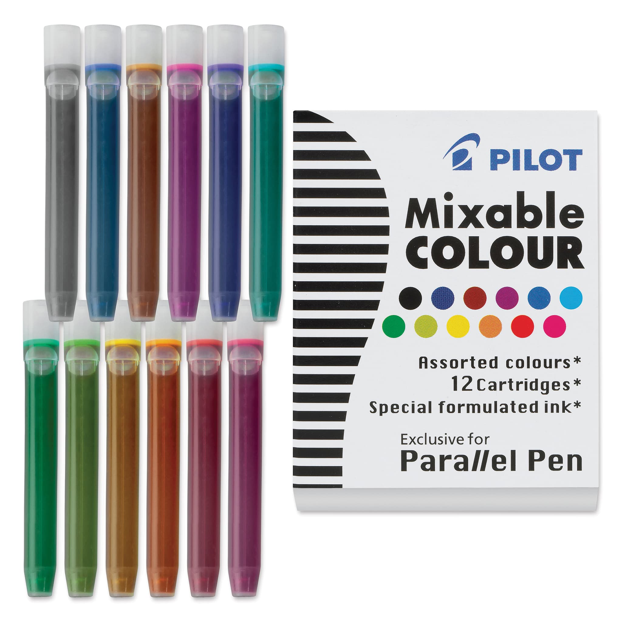 Pilot Parallel Pen Mixable Colour Ink Refills