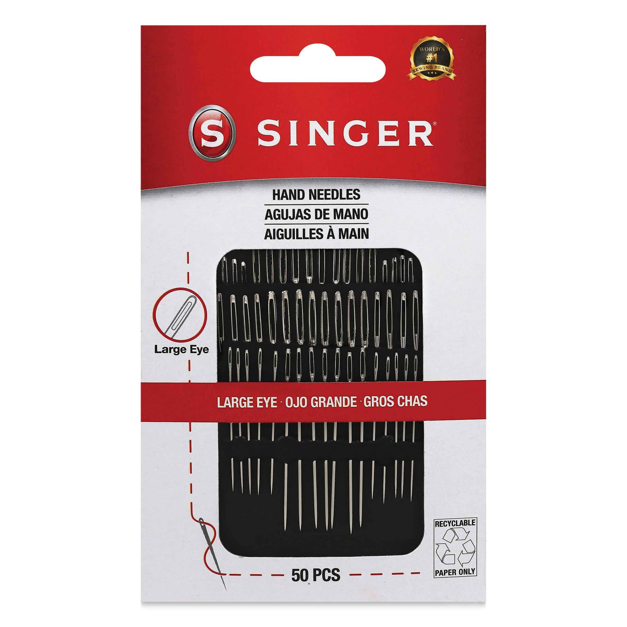 Singer Large Eye Hand Needle Assortment