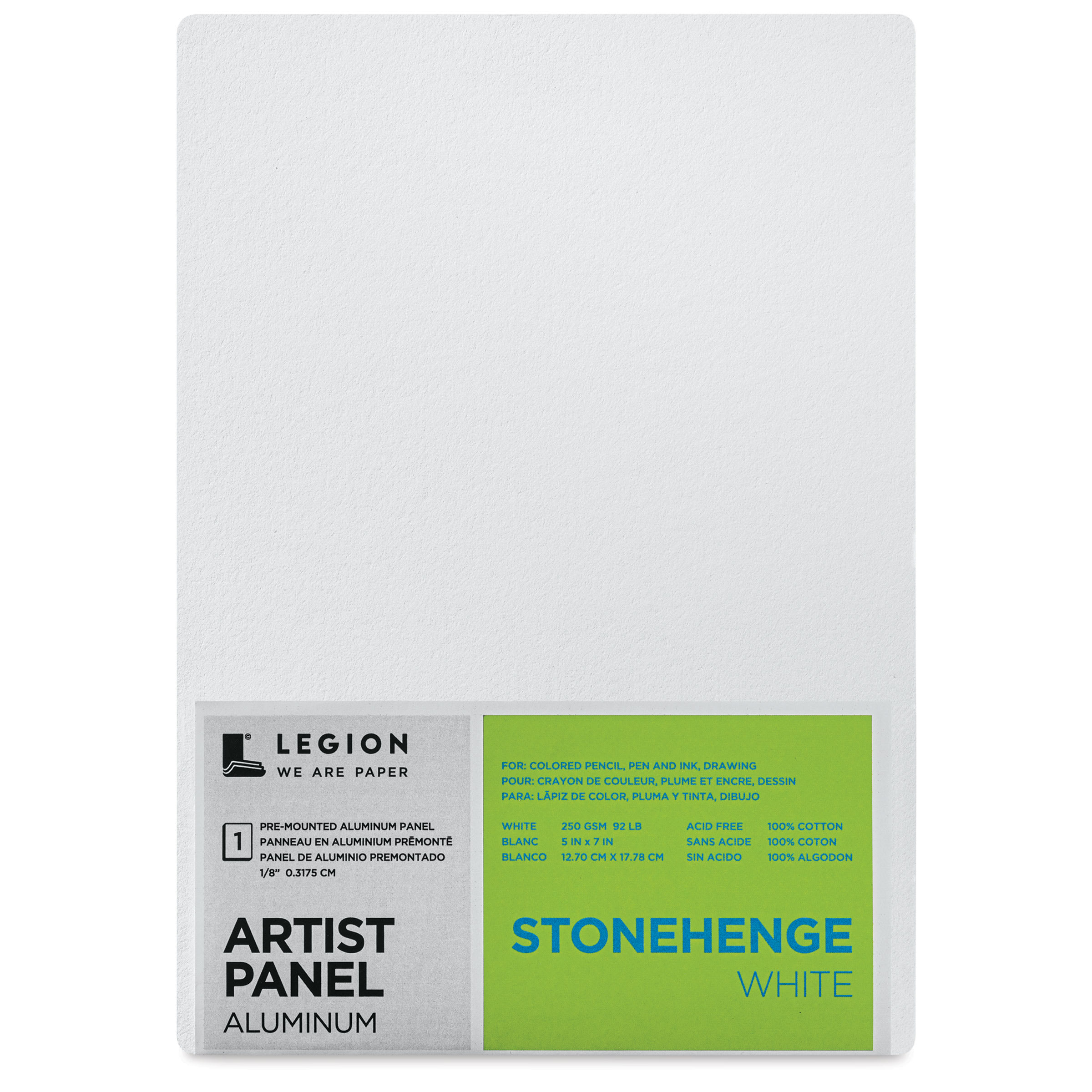 Legion Stonehenge White Drawing Aluminum Artist Panels