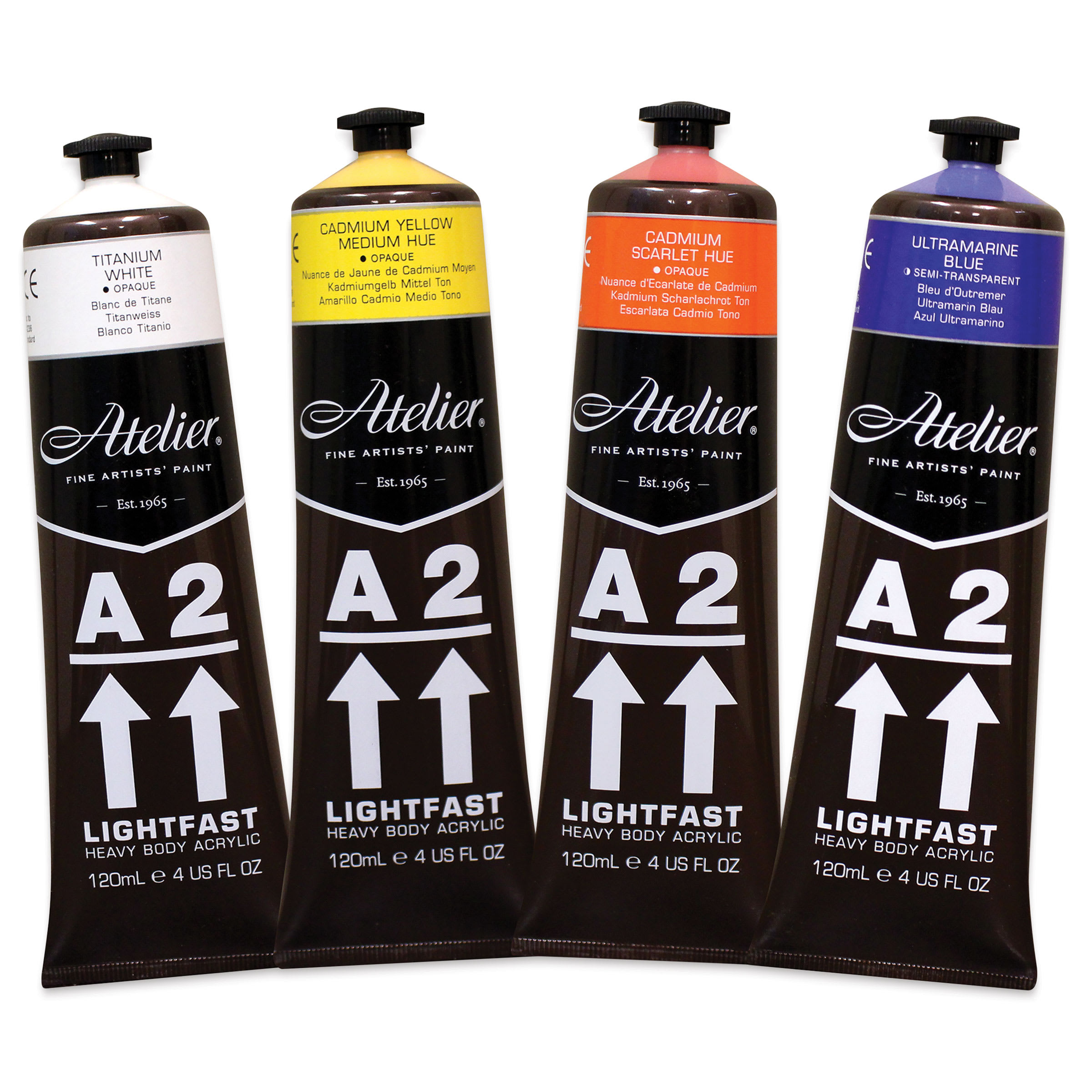 Chroma Atelier A2 Lightfast Heavy Body Acrylic Paints and Sets