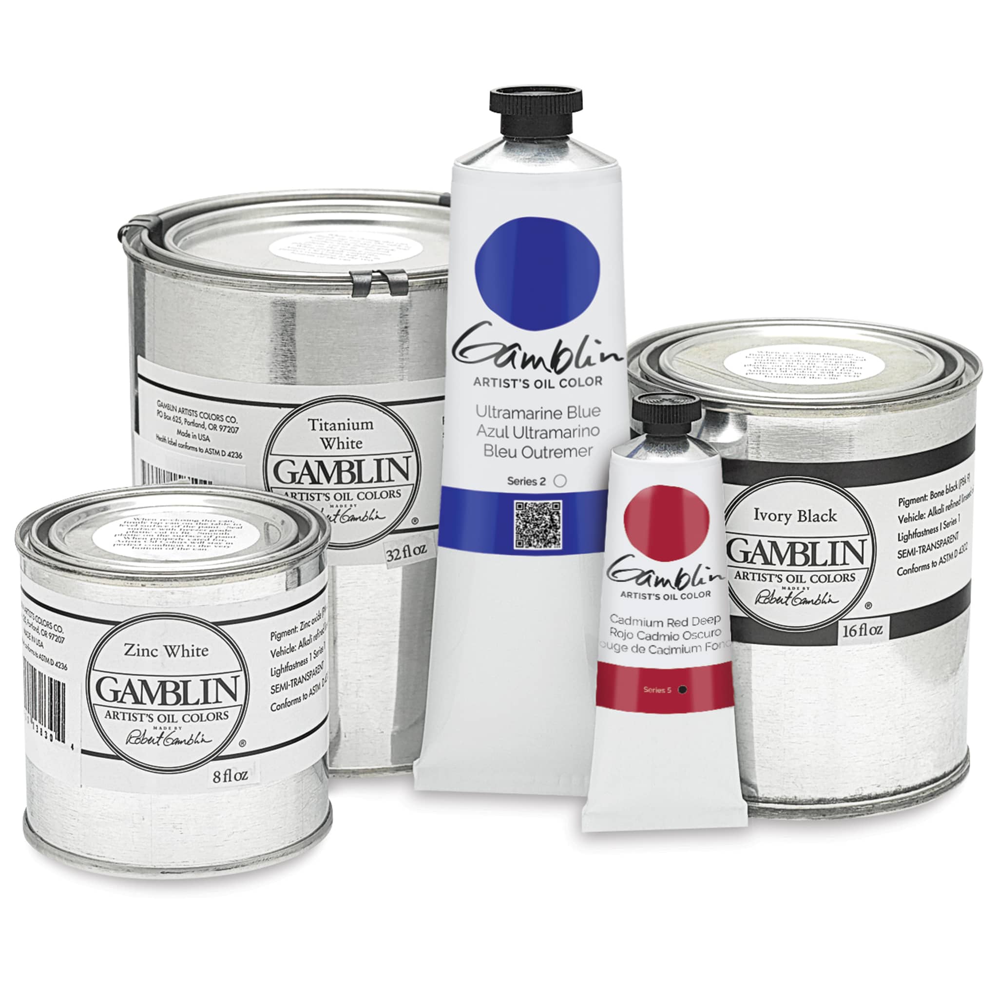 Gamblin Artist's Oil Paints and Sets