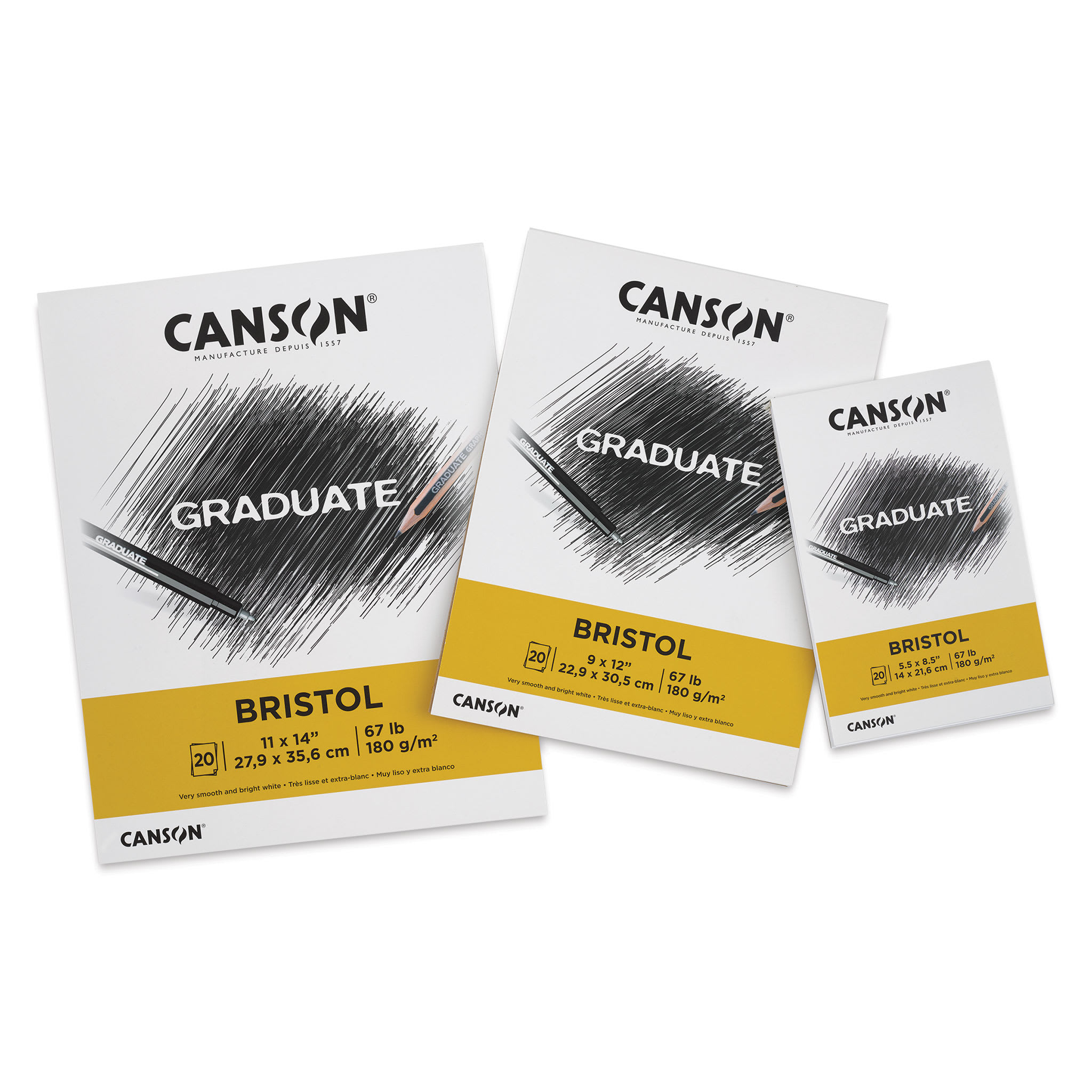 Canson Graduate Bristol Pads