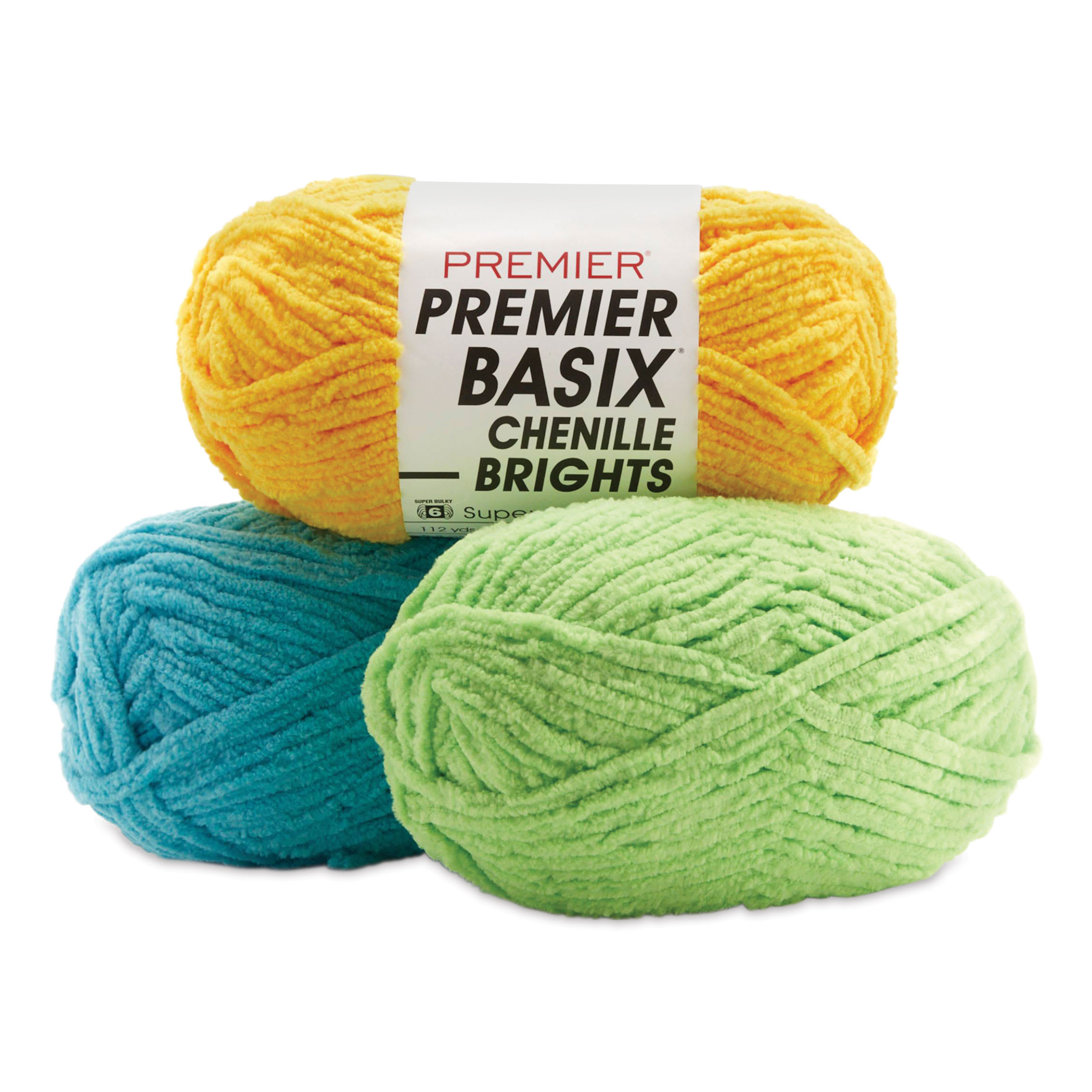 Premier Yarn Basix Chenille Brights Yarn