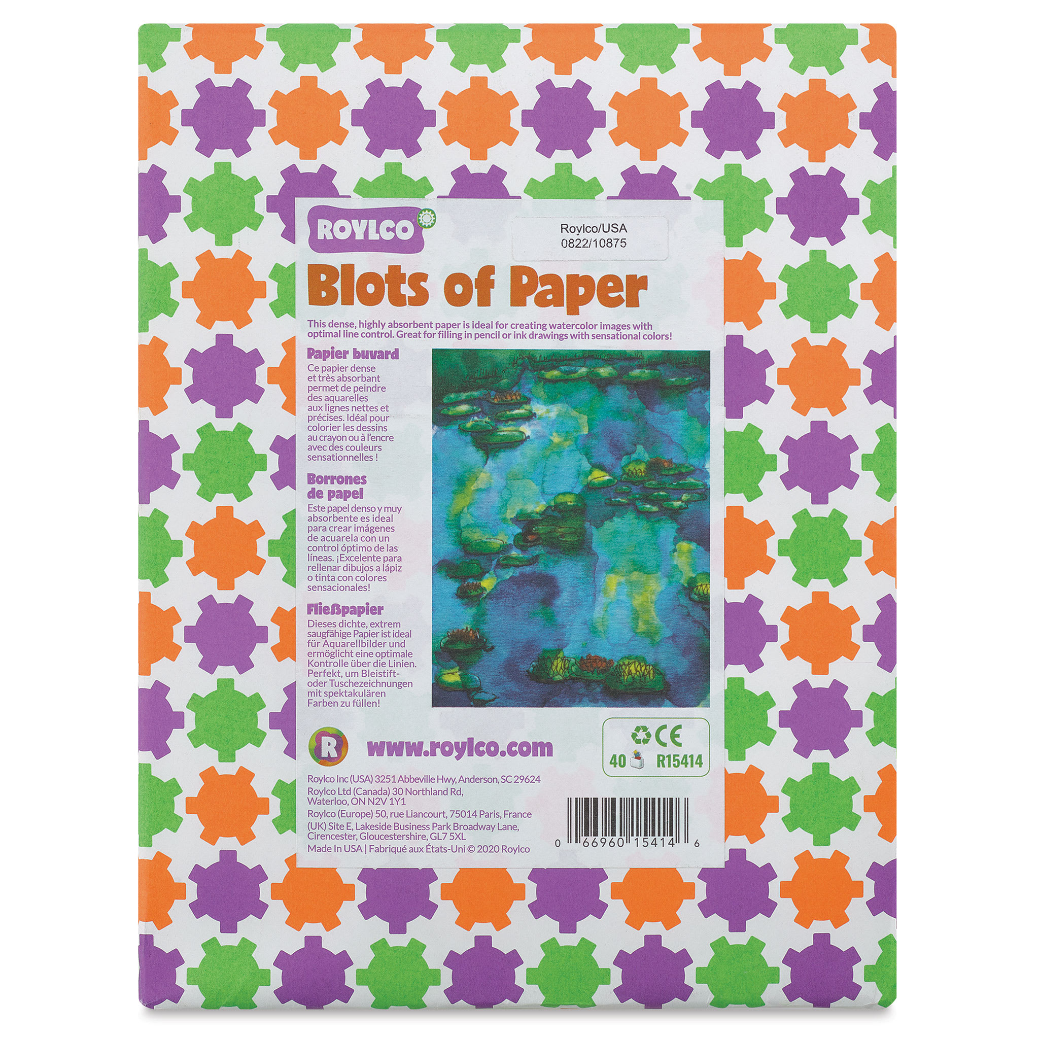 Roylco Blots of Paper