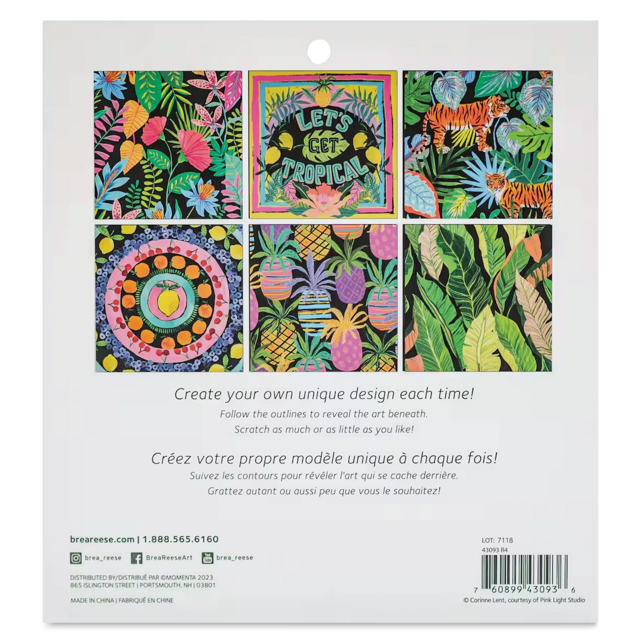 Brea Reese Scratch Art Kits | BLICK Art Materials