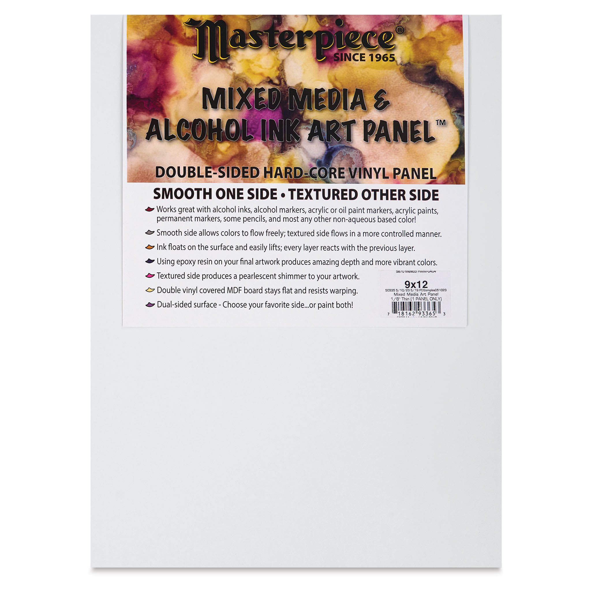 Masterpiece Mixed Media and Alcohol Ink Art Panels