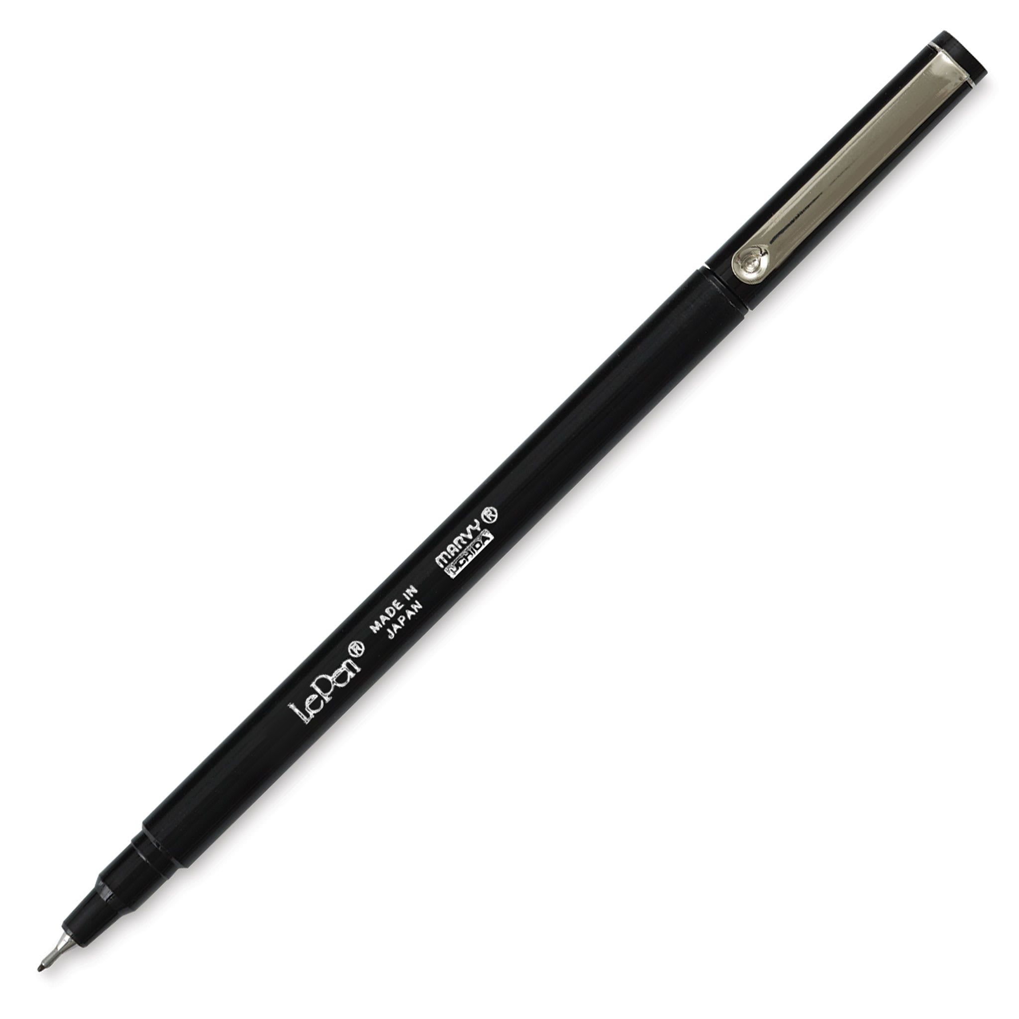Marvy Uchida LePen Fine Line Marker - Black | BLICK Art Materials