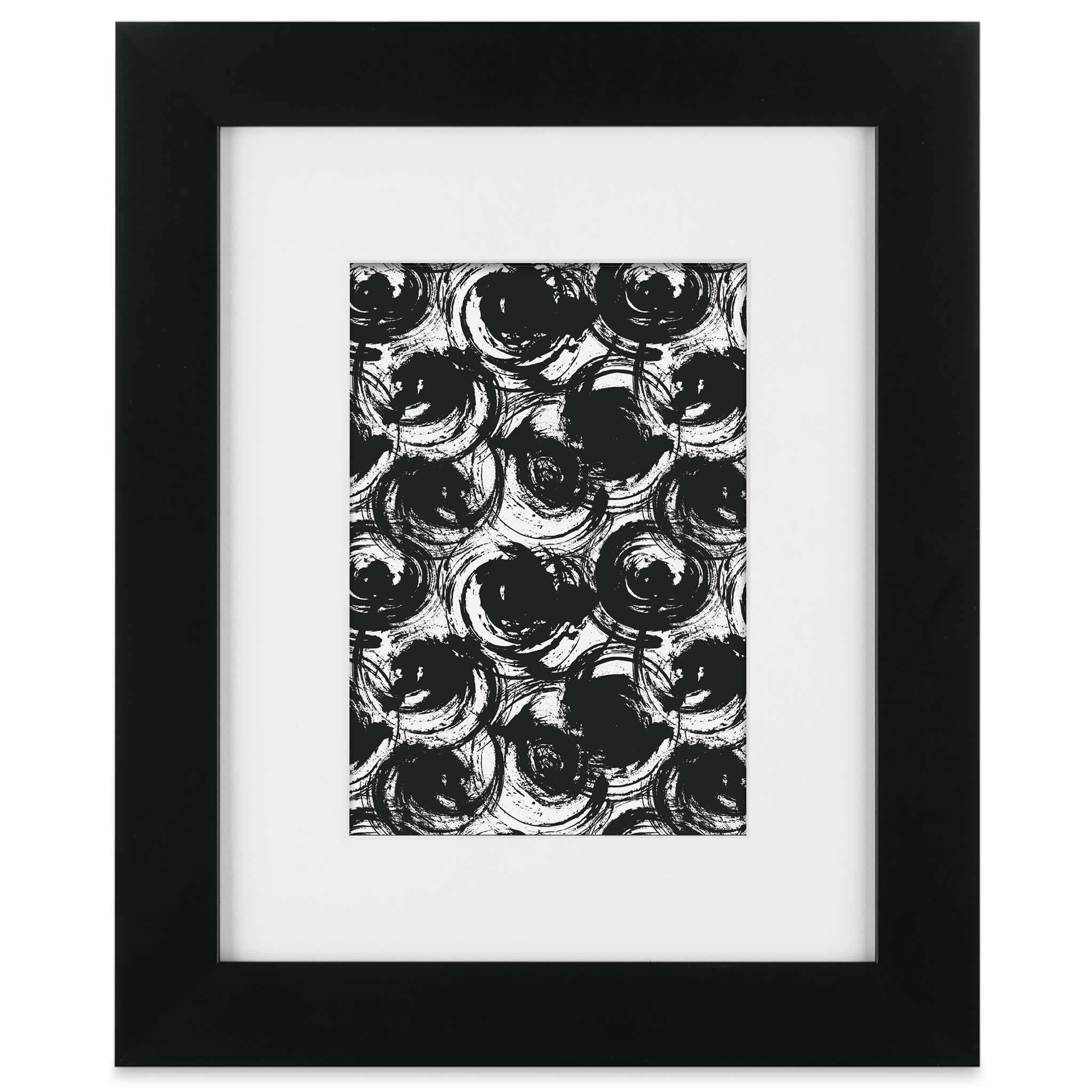 Blick Sheffield Frame - Black, 8" x 10" w/White Mat