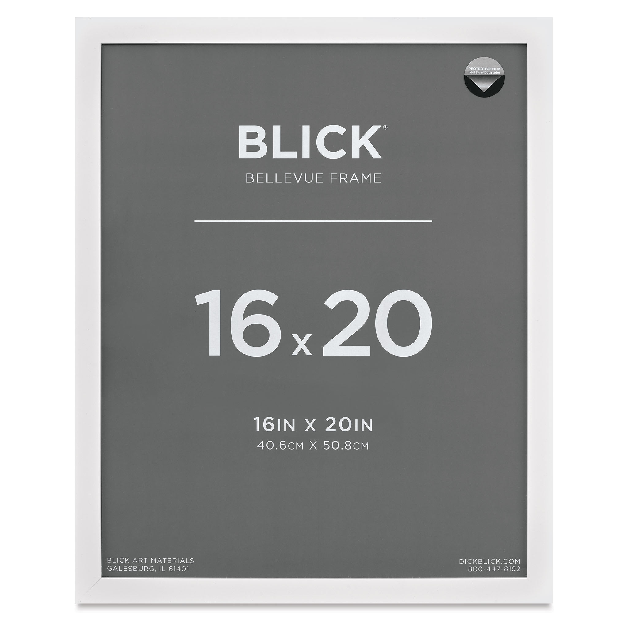 Blick Bellevue Frame - White, 16" x 20"