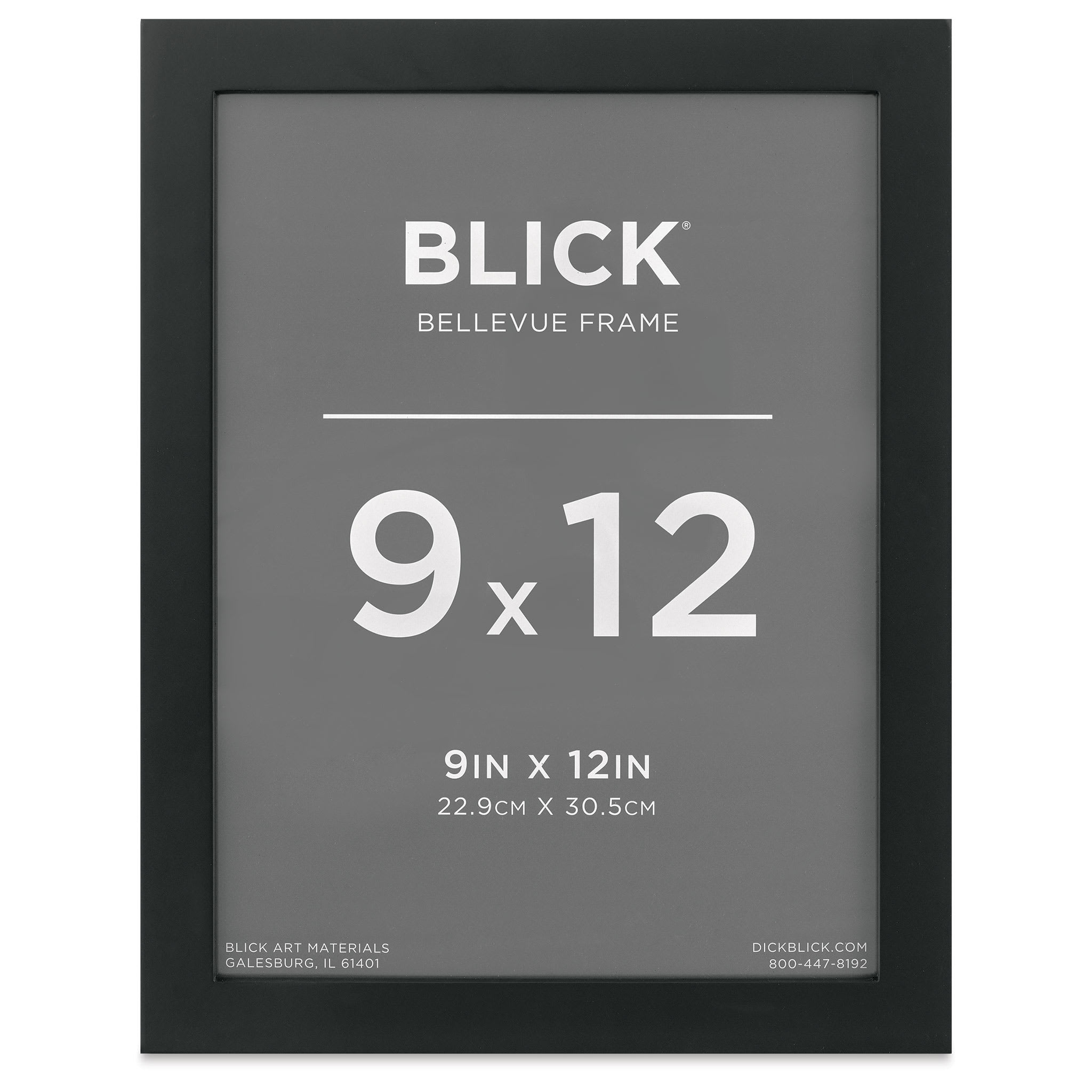 Blick Bellevue Frame - Black, 9" x 12"