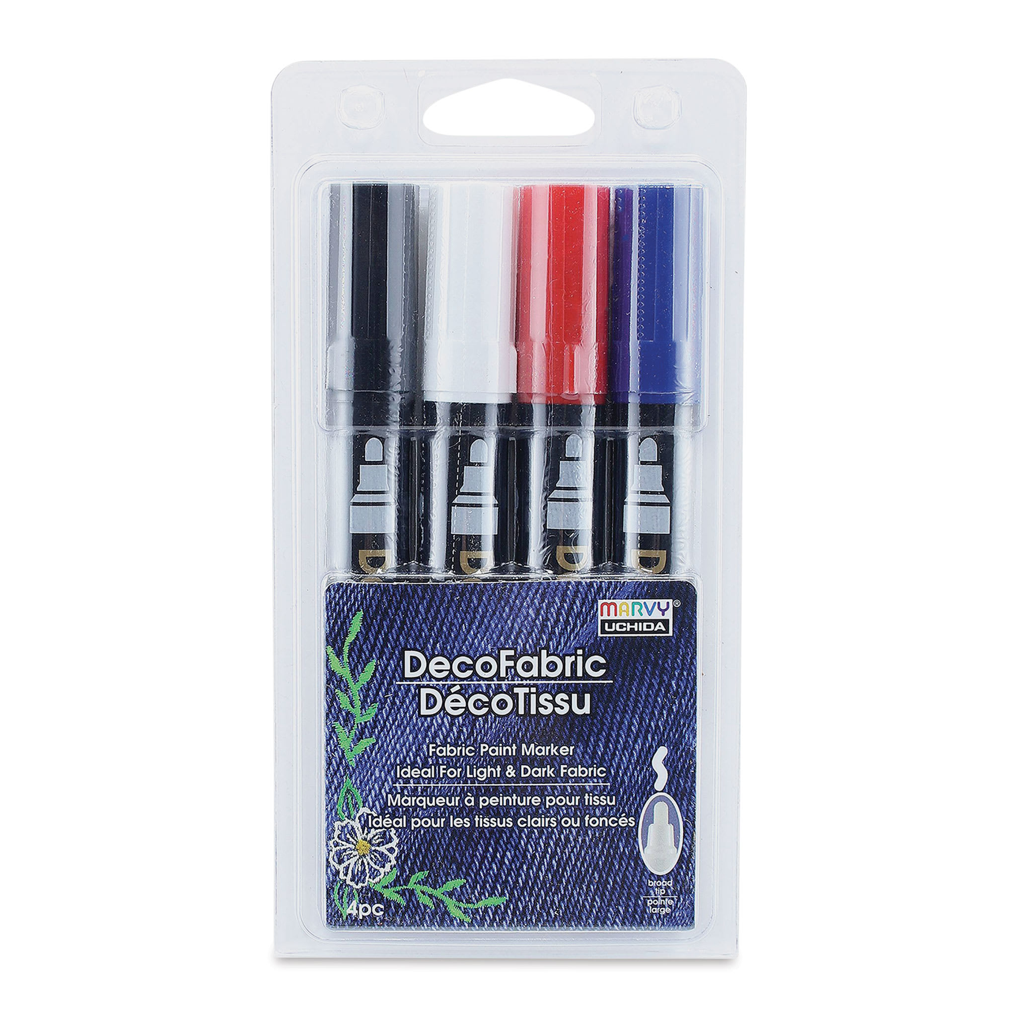 Marvy Uchida DecoFabric Opaque Paint Markers and Sets