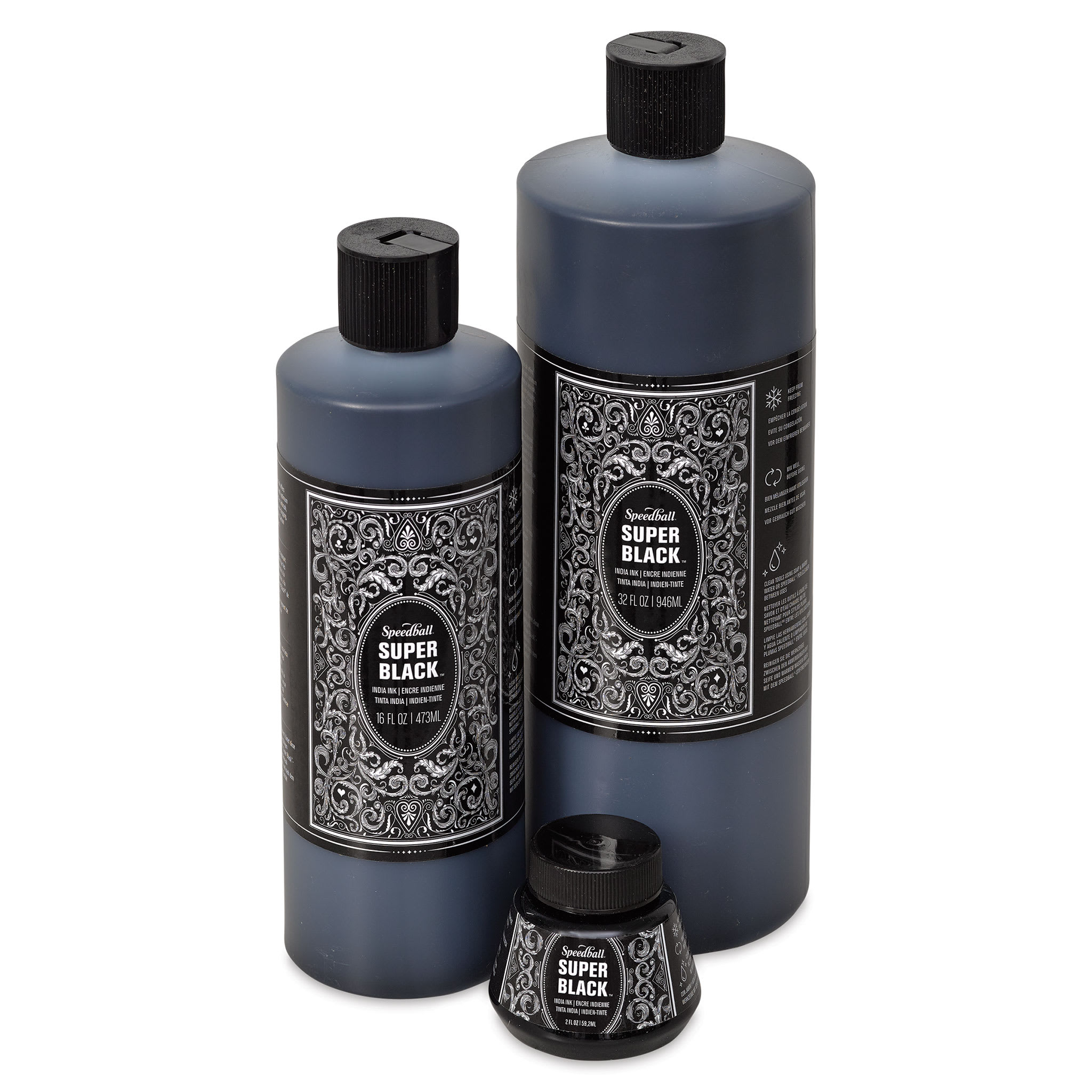 Speedball Super Black Waterproof India Ink