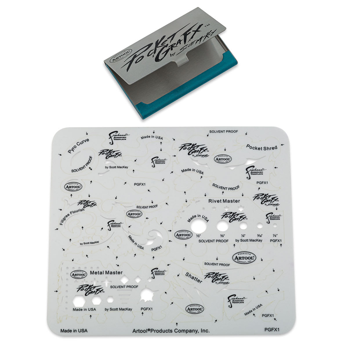 Artool PocketGraFX Freehand Template Set by Scott MacKay
