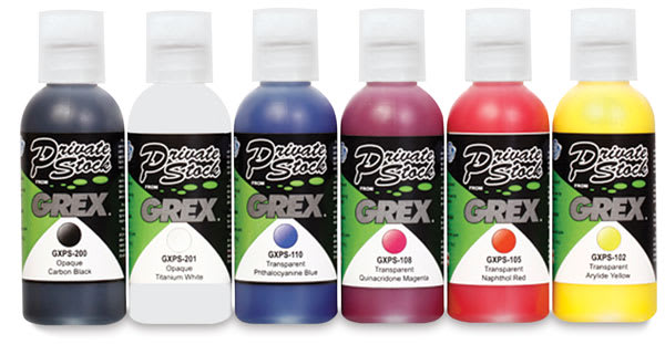 Grex Private Stock Airbrush Paints and Sets