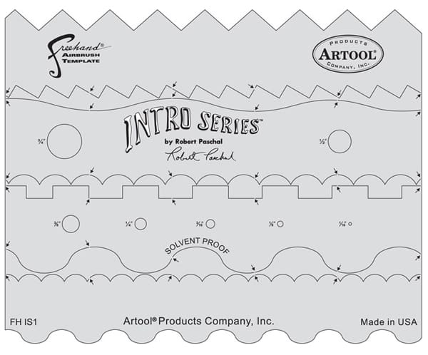 Artool Intro Series Freehand Template