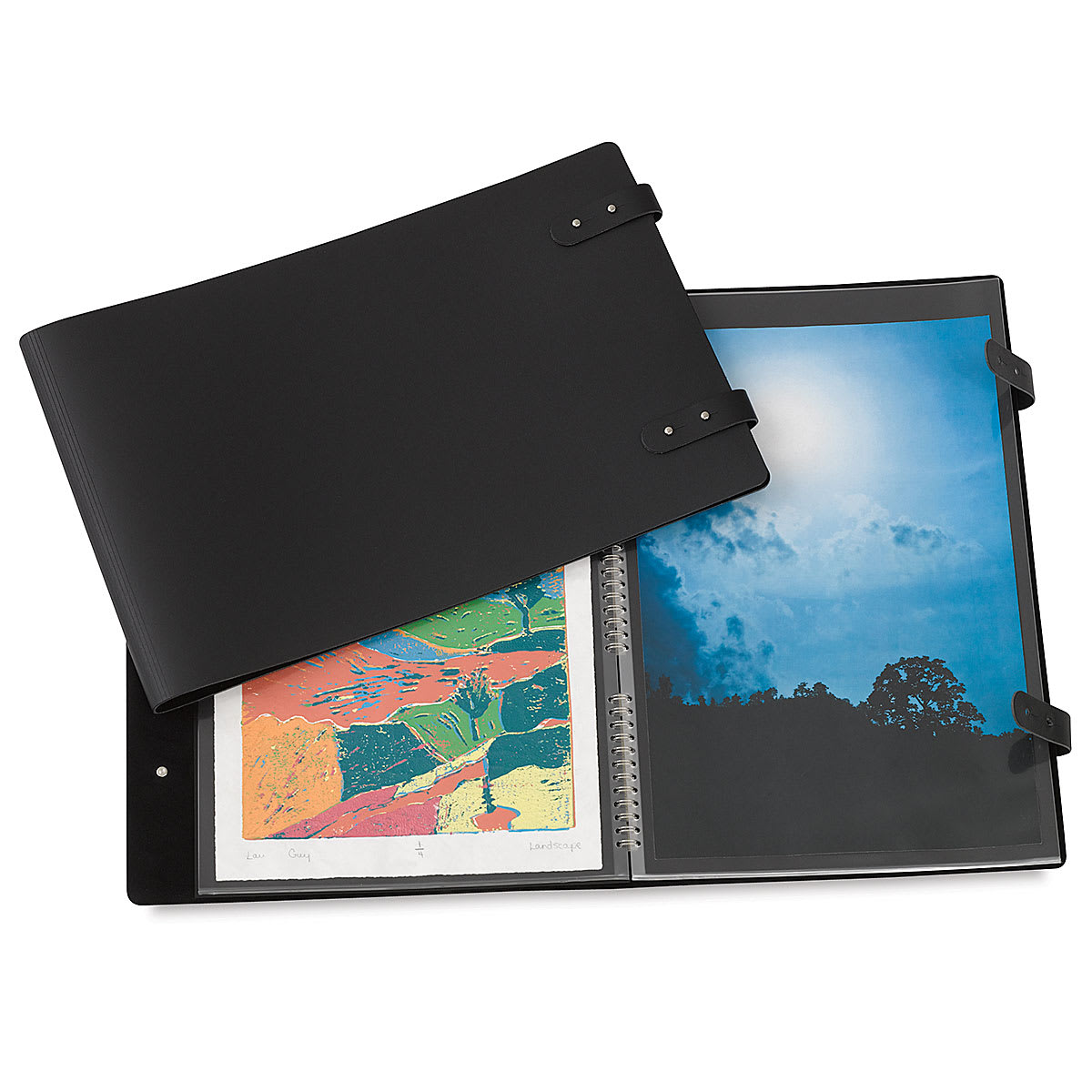Prat Pampa 163 Leather Spiral Presentation Books