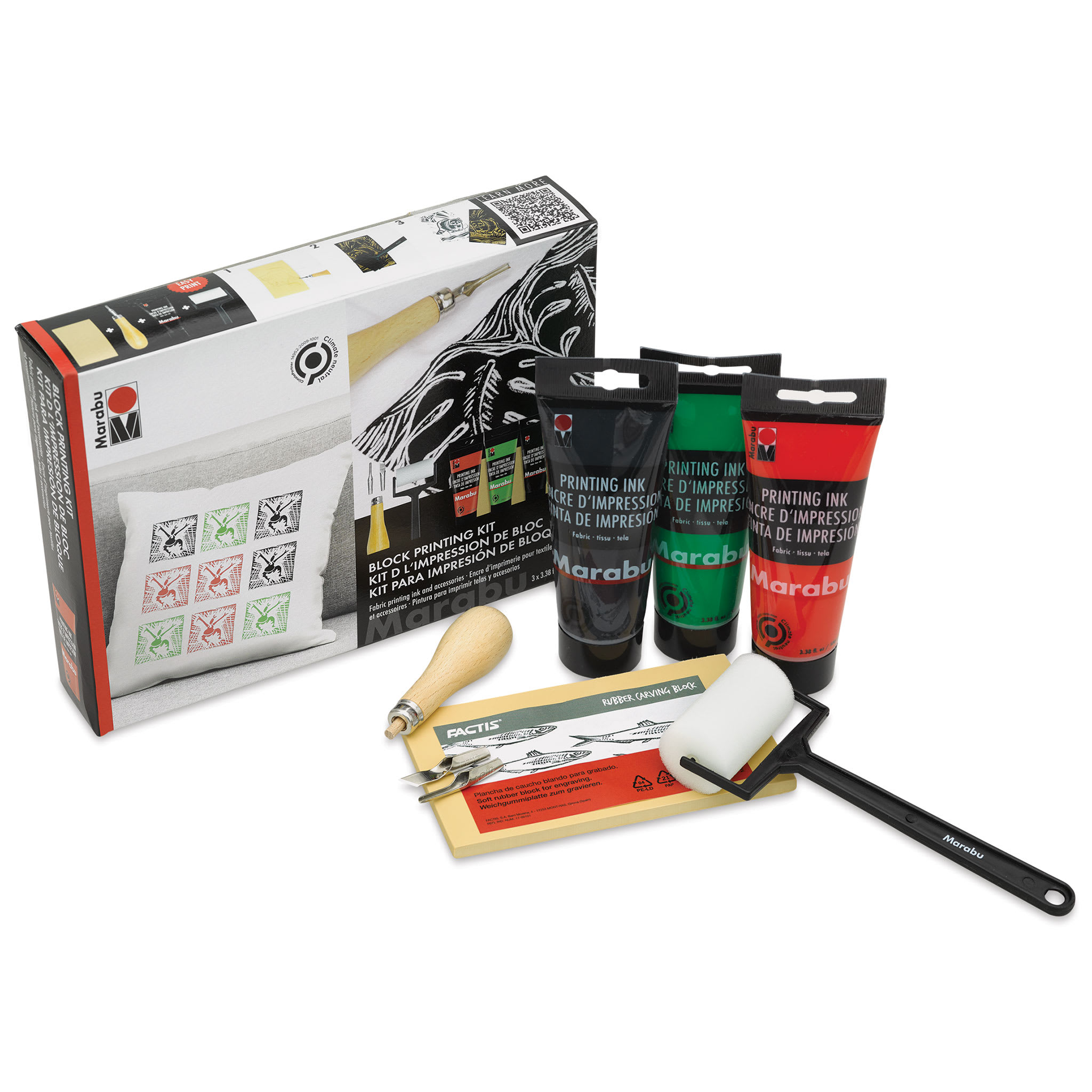Marabu Block Printing Kit