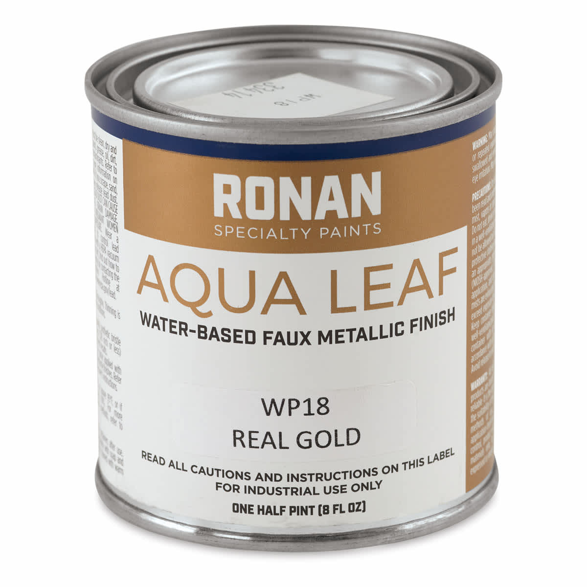 Ronan Aqua Leaf Water-Based Faux Metallic Colors