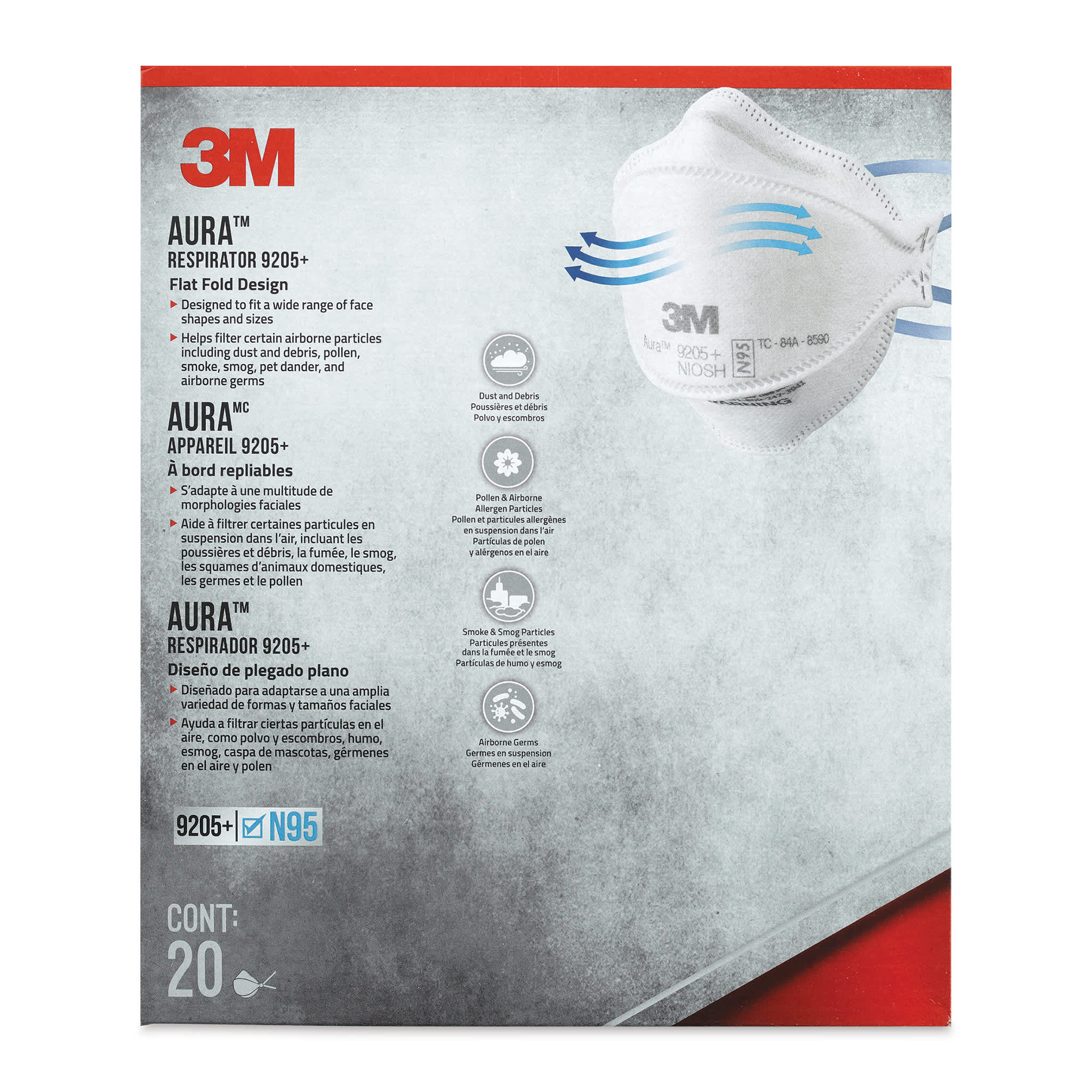 3M Aura N95 Particulate Respirator
