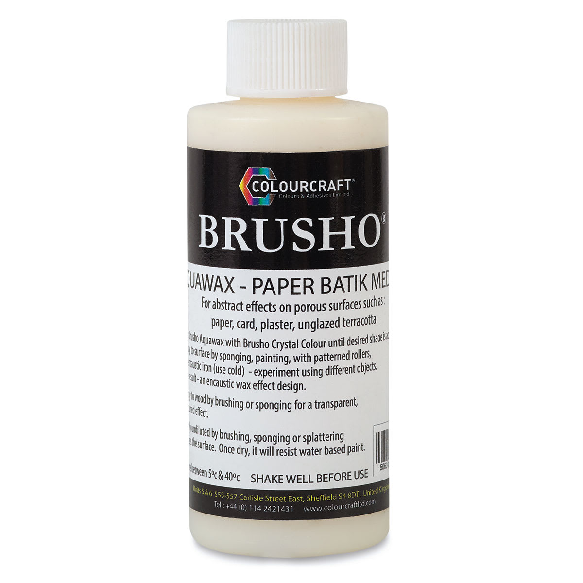 Brusho Aquawax Paper Batik Medium