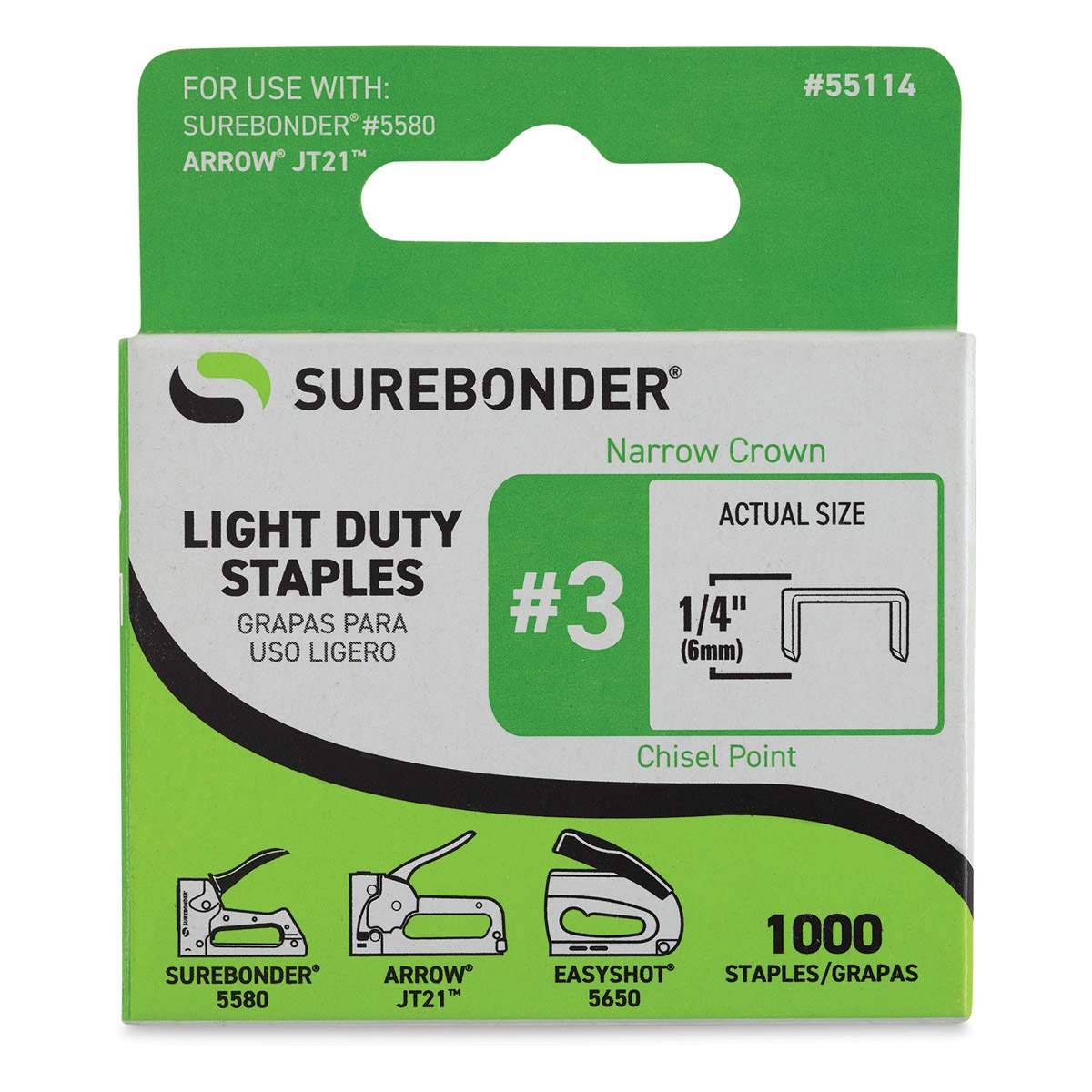 Surebonder Light Duty Staples