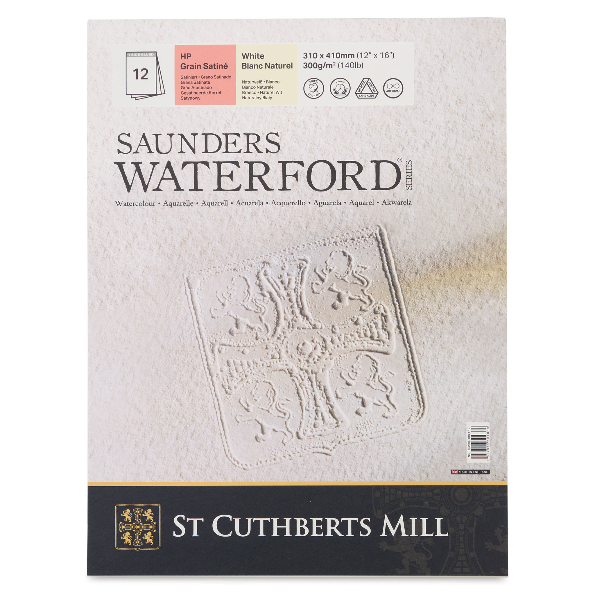 St Cuthbert's Saunders Waterford Watercolor Pads