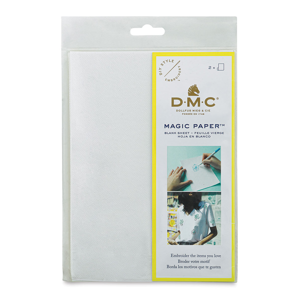 DMC Magic Paper Embroidery