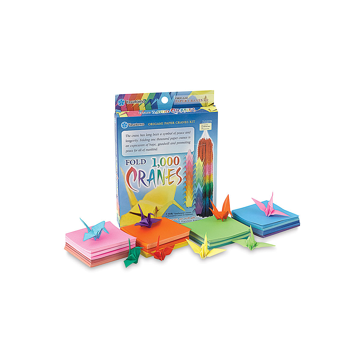 Yasutomo 1,000 Cranes Origami Paper Kit