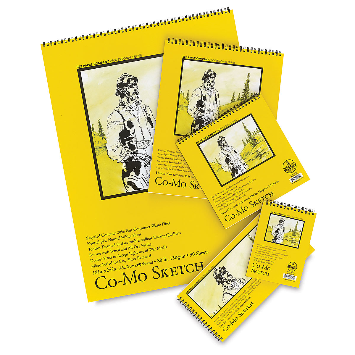 Bee Paper Co-Mo Sketch Pads