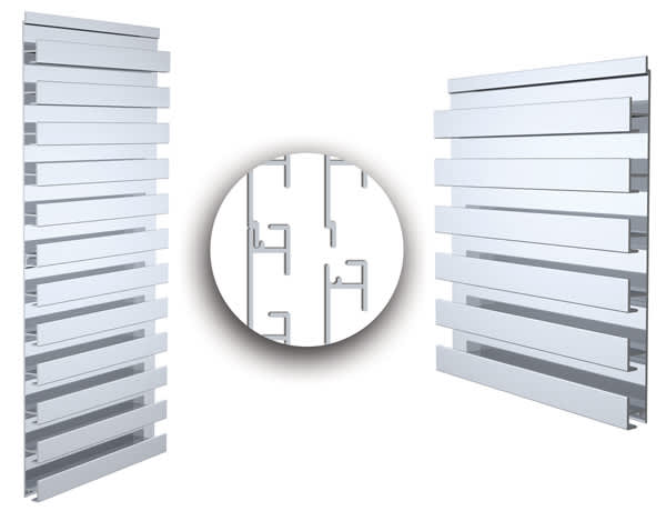 Testrite Slatwall Panels and Stands