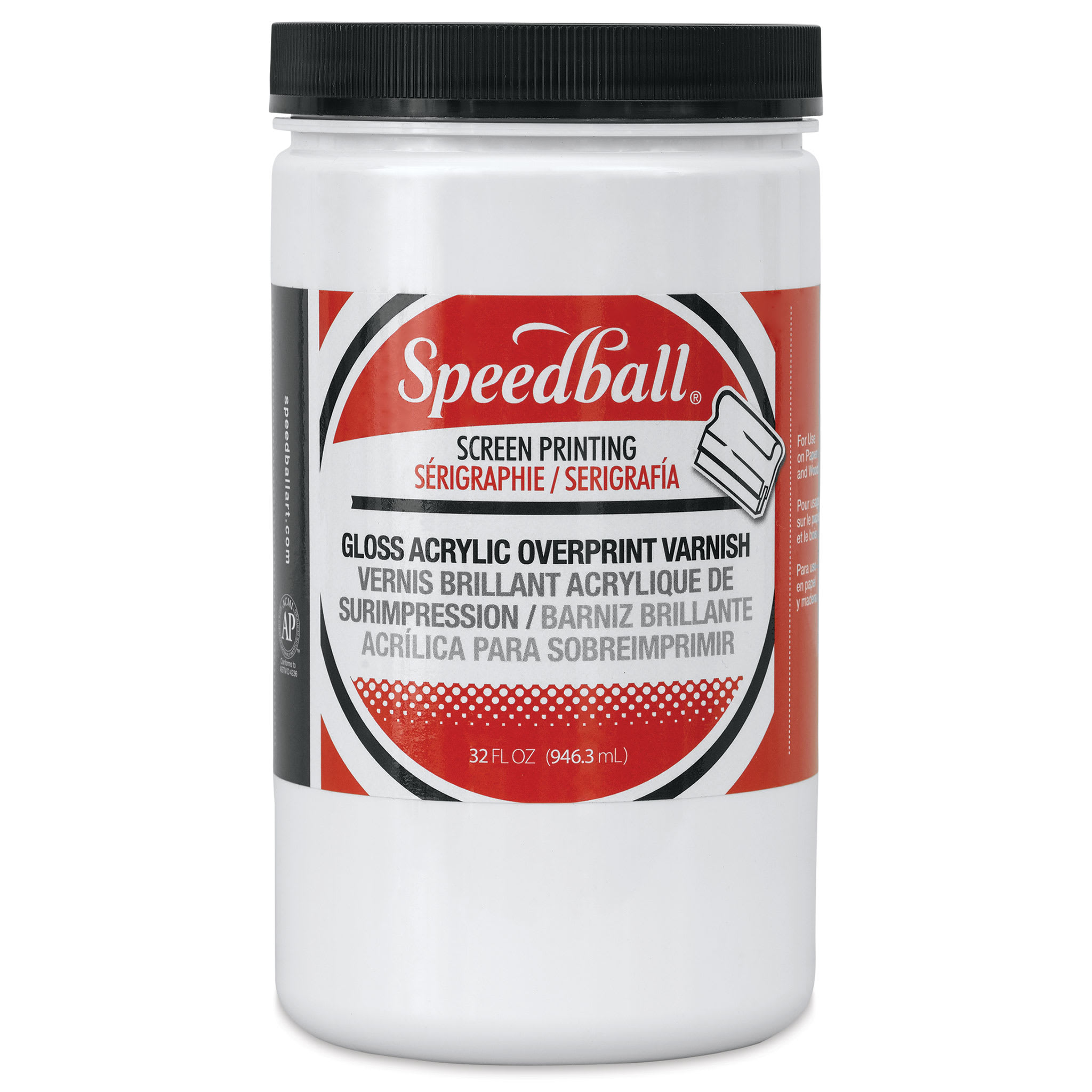 Speedball Screen Printing Gloss Acrylic Overprint Varnish