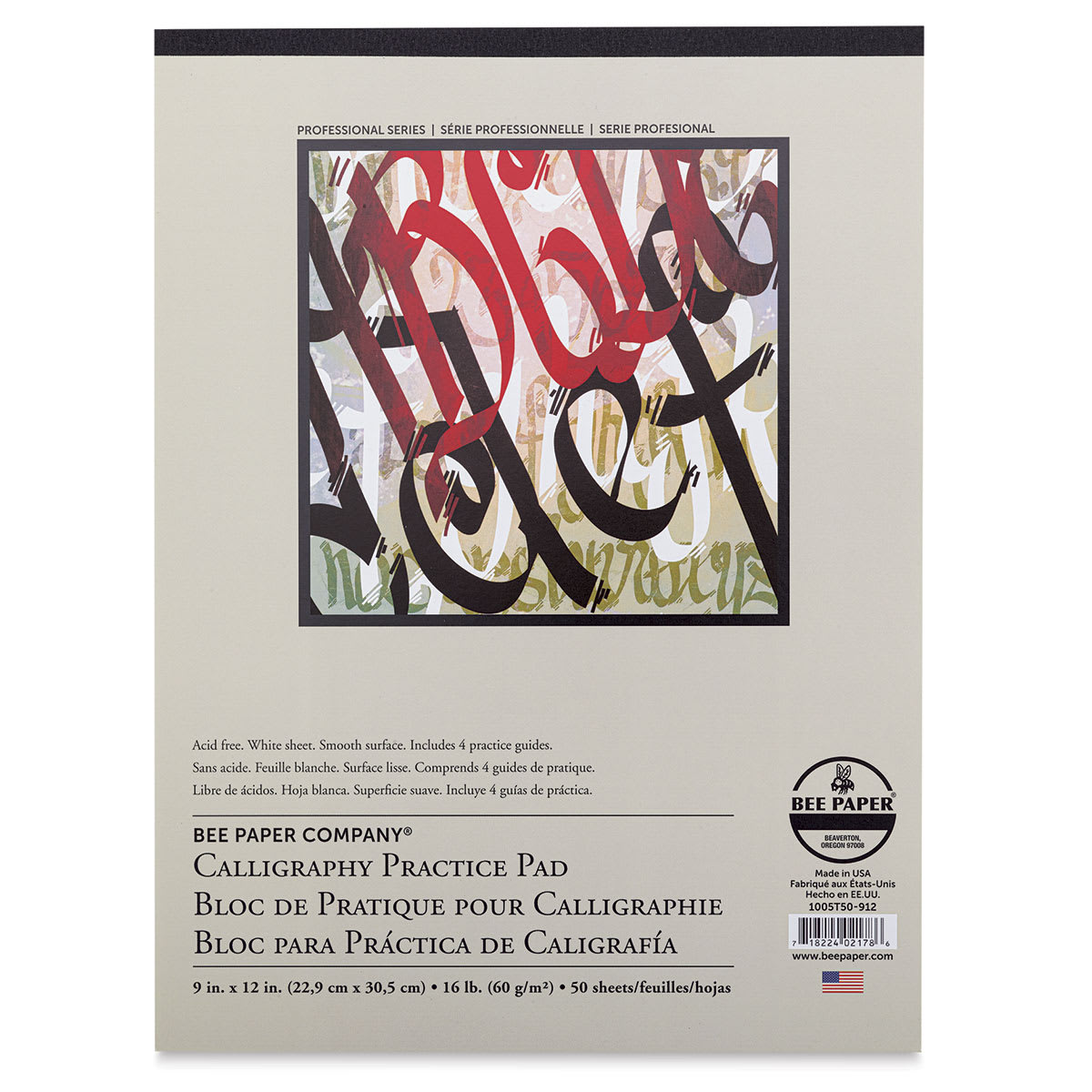Bee Paper Aquabee Calligraphy Practice Pads
