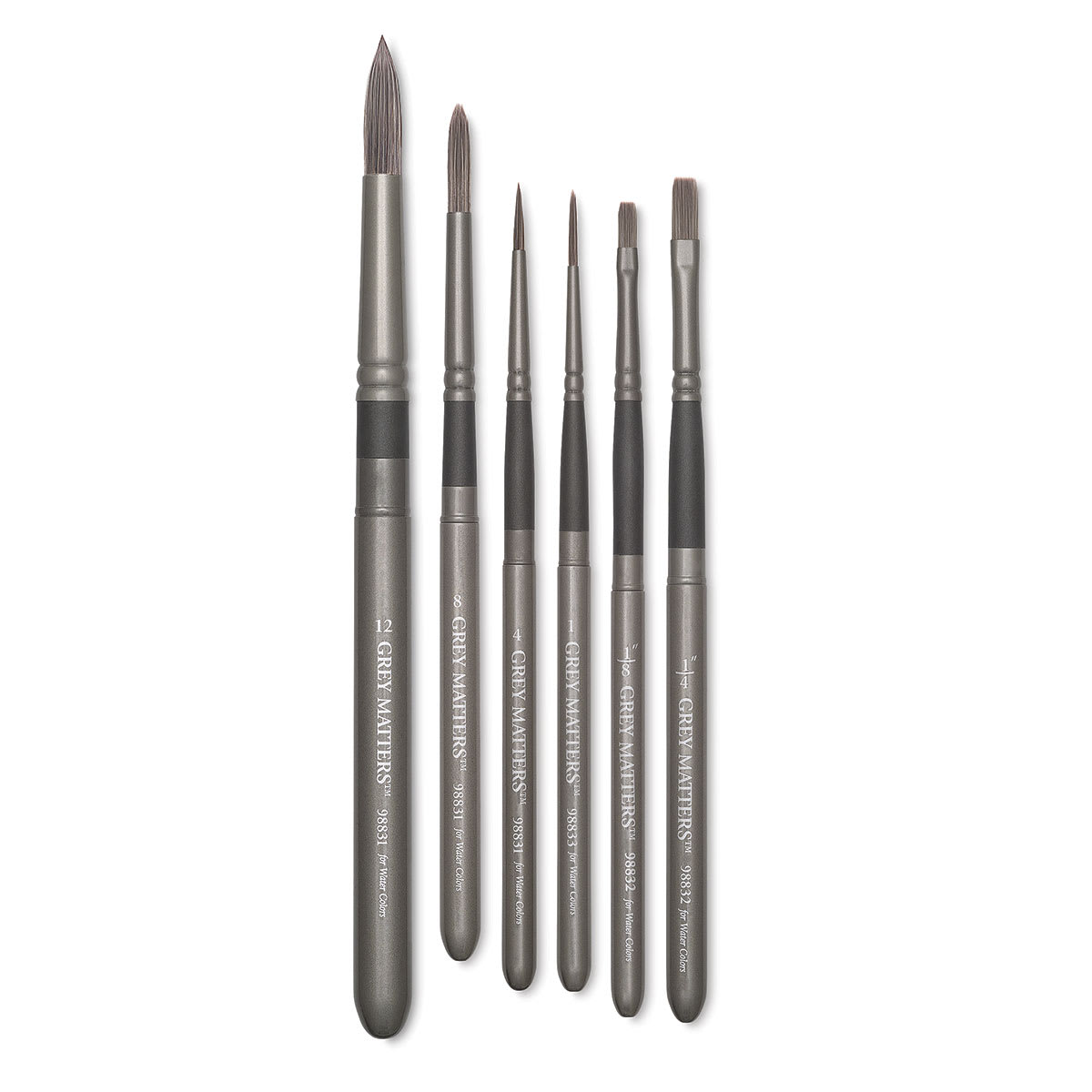 Richeson Grey Matters Pocket Brushes