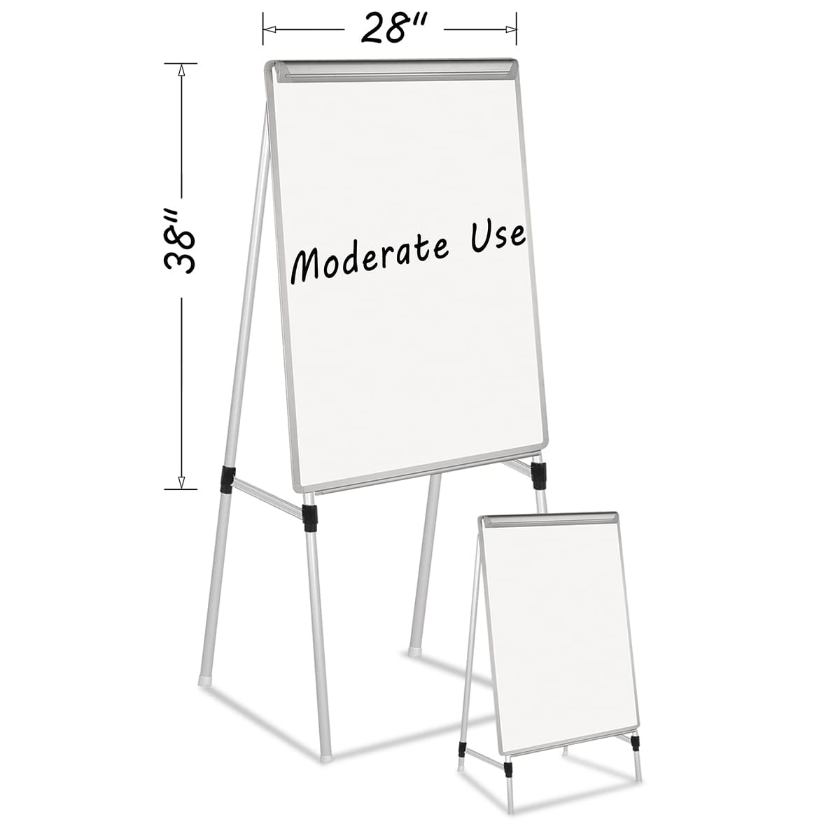 MasterVision Dry Erase Quad-Pod Presentation Easel