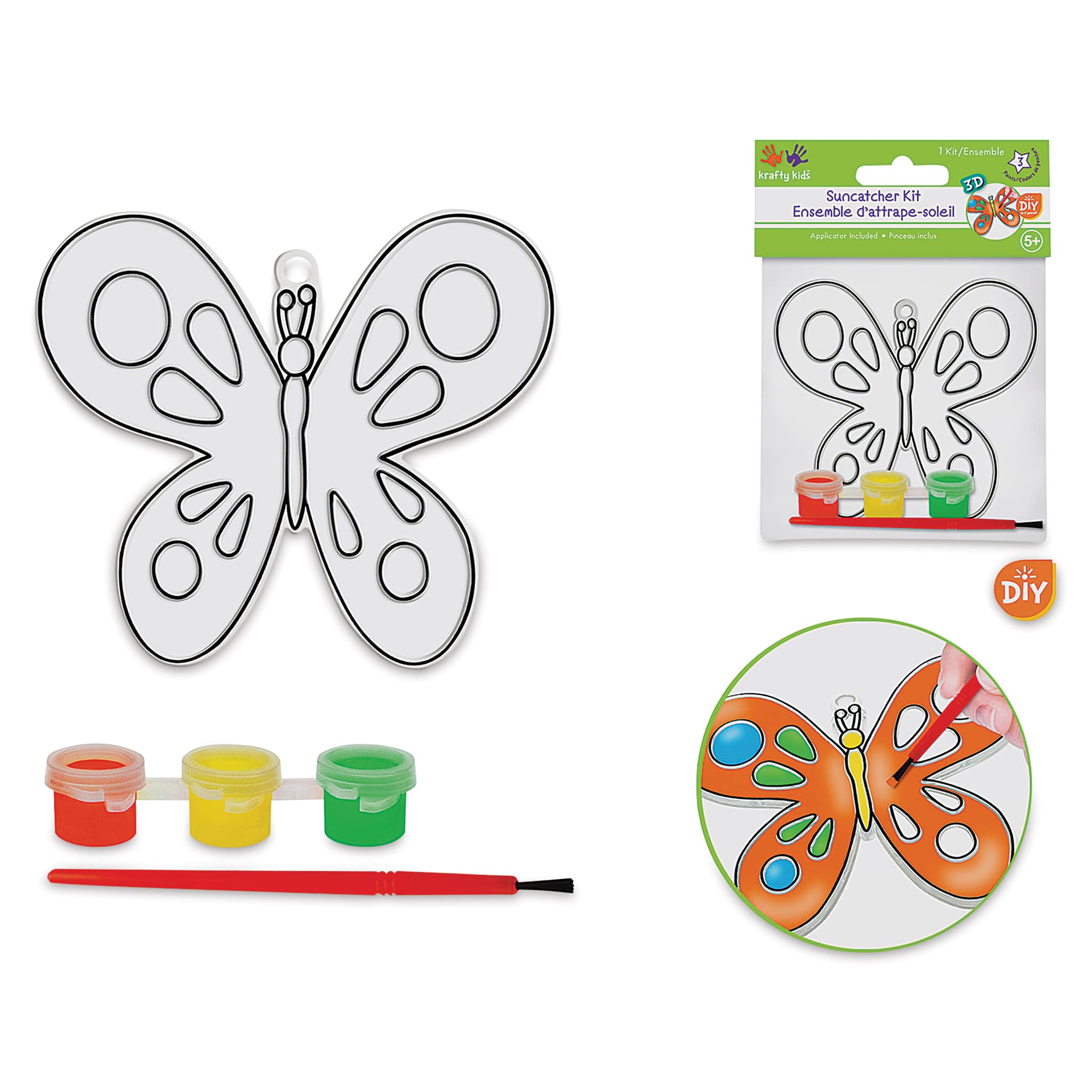 Krafty Kids DIY 3D Suncatcher Kits