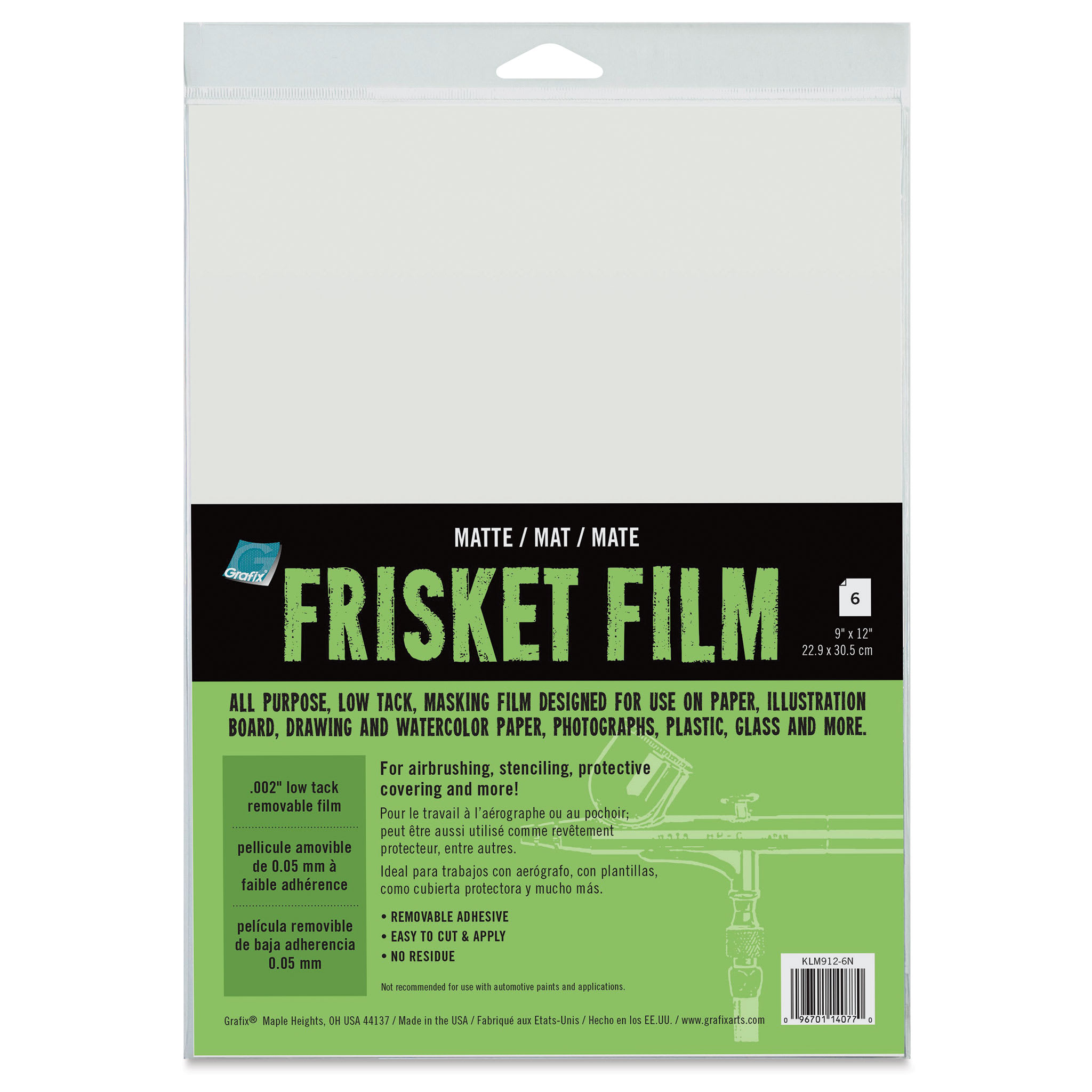 Grafix All-Purpose Frisket Film Grafix All-Purpose Frisket Film