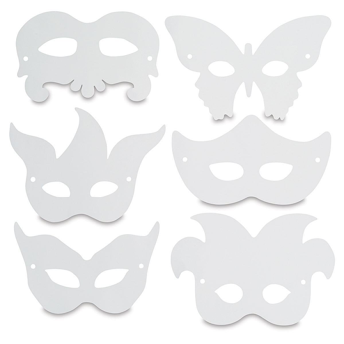 Creativity Street Mardi Gras Paper Masks
