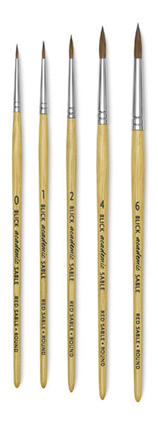 Blick Academic Sable Brushes