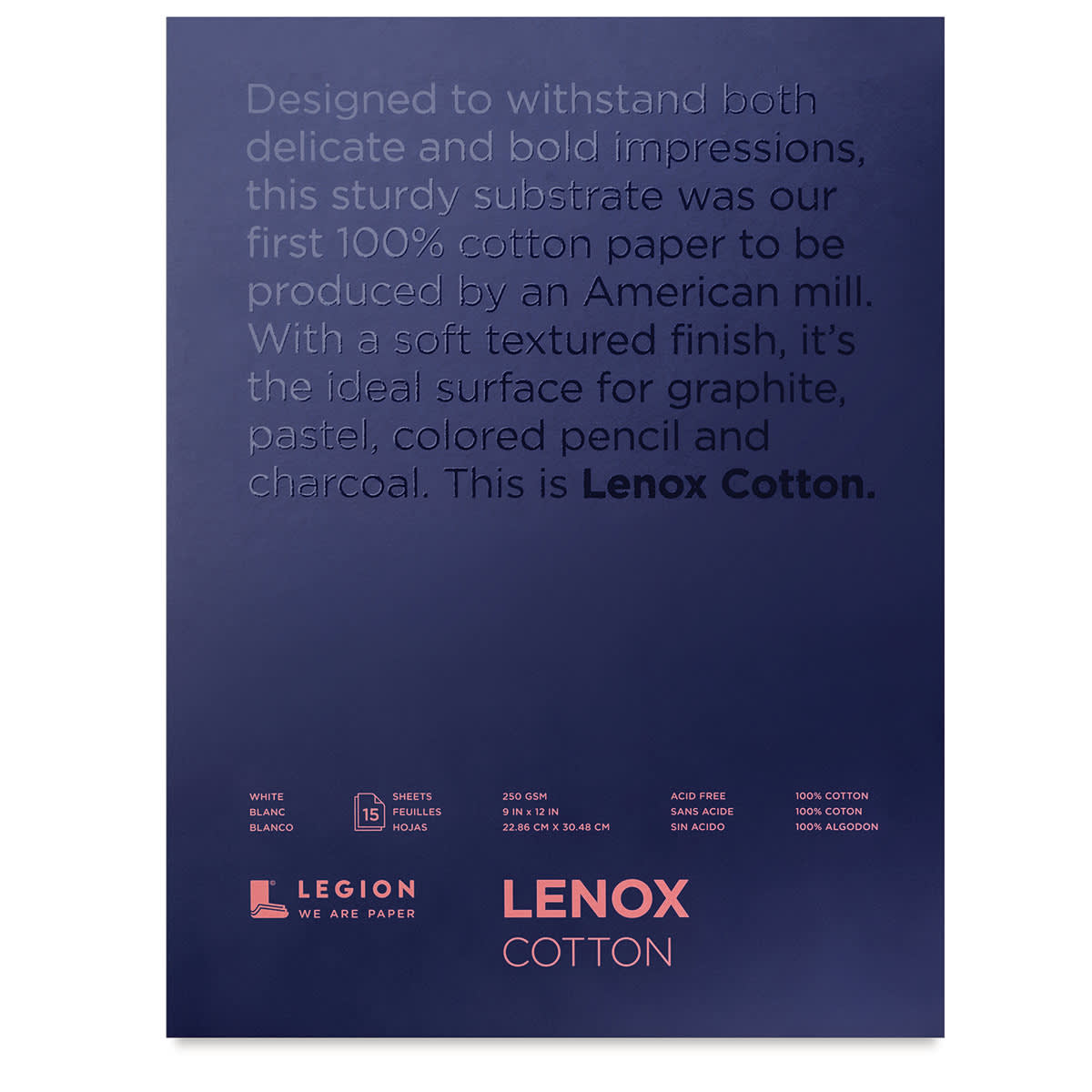 Legion Lenox 100 Cotton Drawing Pads Legion Lenox 100 Cotton Drawing Pads