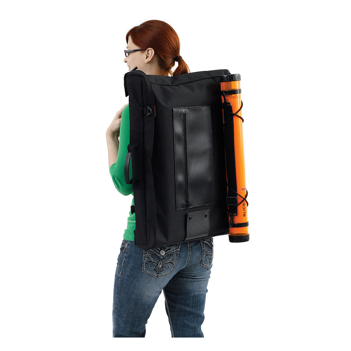 art traveling backpack TRANSON Portfolio Case Artist Canvas Bag Large 26 x 19.5 Black Boyistar Art Portfolio Carry Bag
