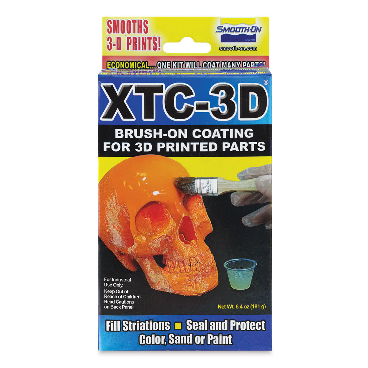 Smooth-On XTC-3D High-Performance 3D Print Coating